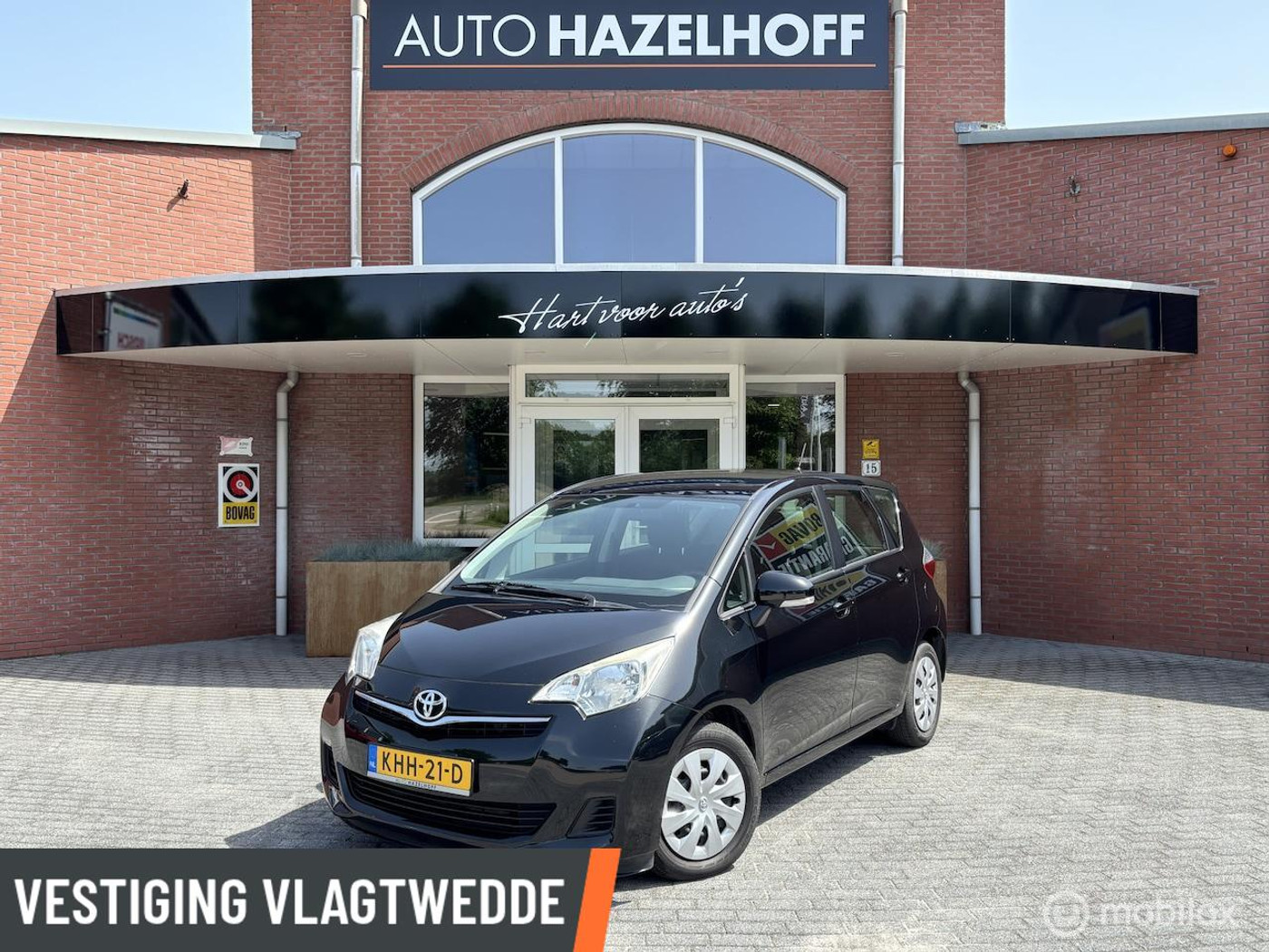 Toyota Toyota Verso-s 1.3 VVT-i Comfort | Airco | Hoge zit | Elekt. Ramen | Weinig Km | Elekt. Spiegels | RIJKLA 2012 - voorkant