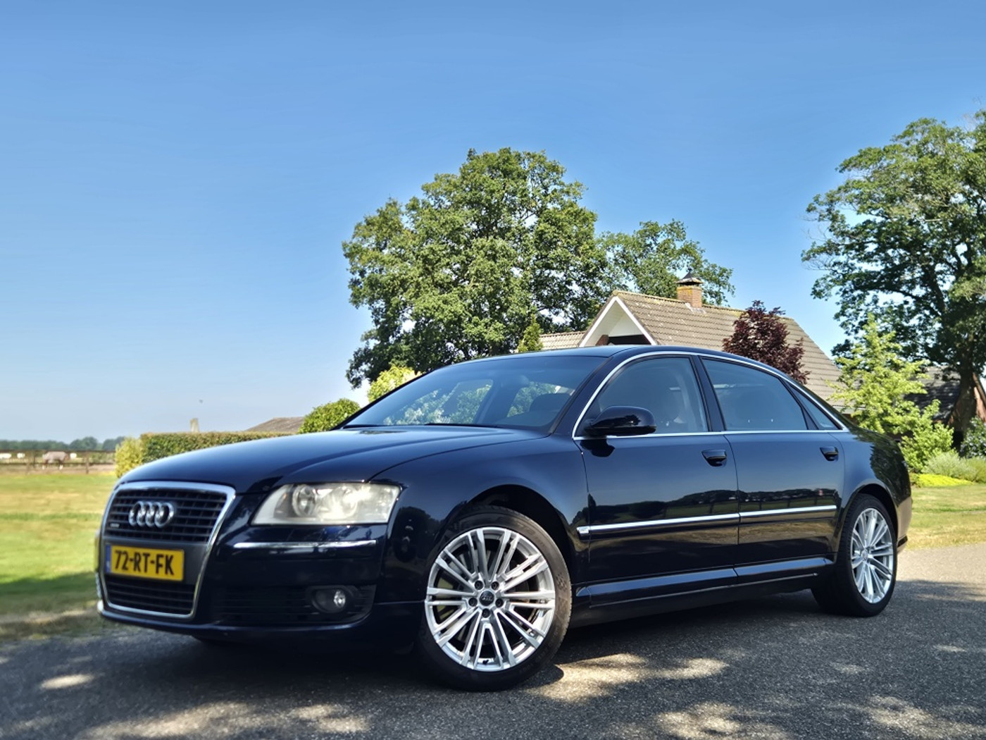 Audi Audi A8l 4.2 q. Lang Pro Line 2005 - voorkant