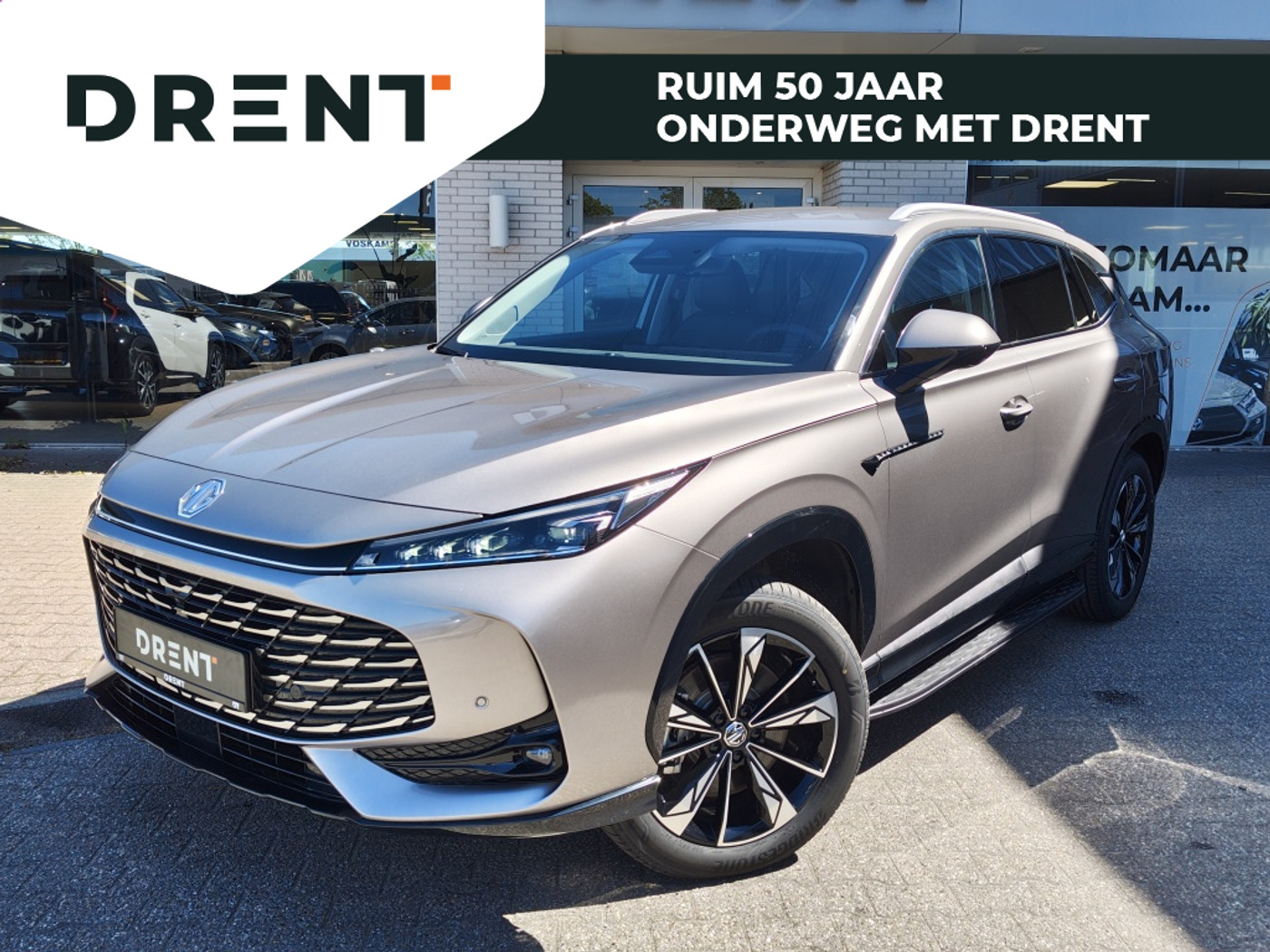 MG MG HS PHEV 272PK Luxury 7JR GAR. | 100KM EL. BEREIK | 1.500 TREKGEWICH 2026 - voorkant