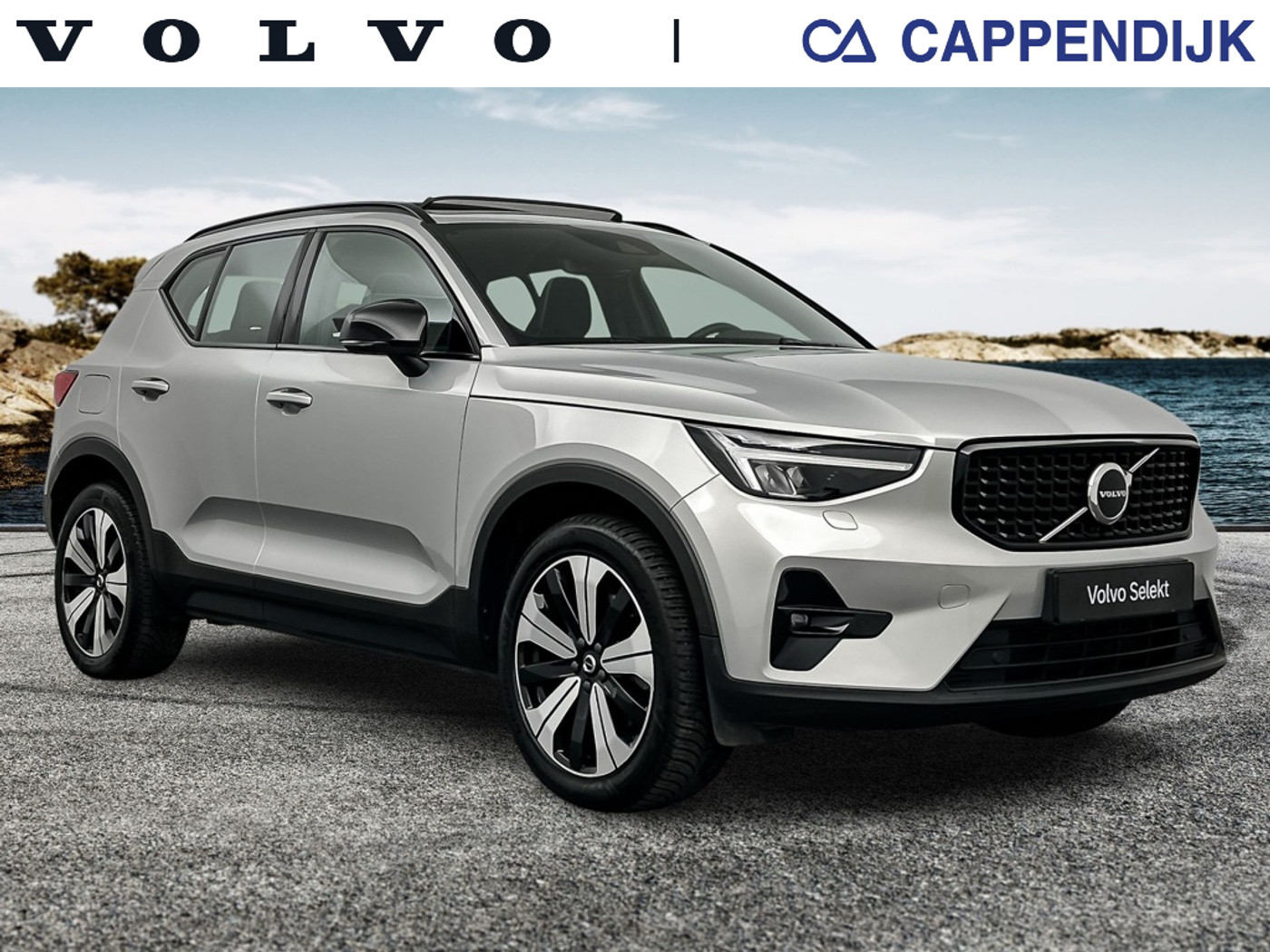 Volvo XC40 T4 211PK Recharge Ultimate Dark | Pano| Adap.Cruise| Trekhaak| C 2023 - voorkant