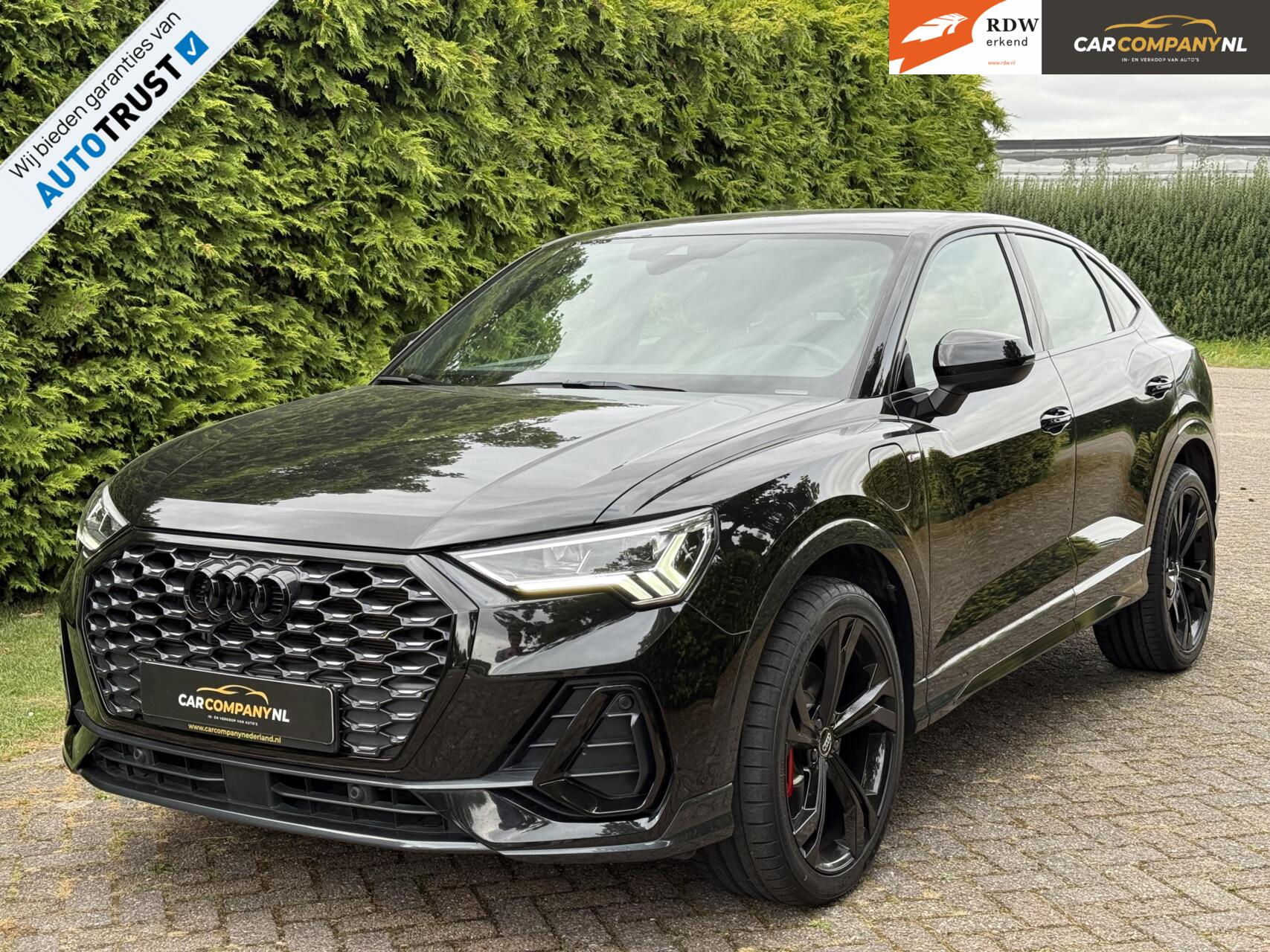 Audi Q3 Sportback |SLINE/Black edit.|Trekhaak|Half Leder 2022 - voorkant