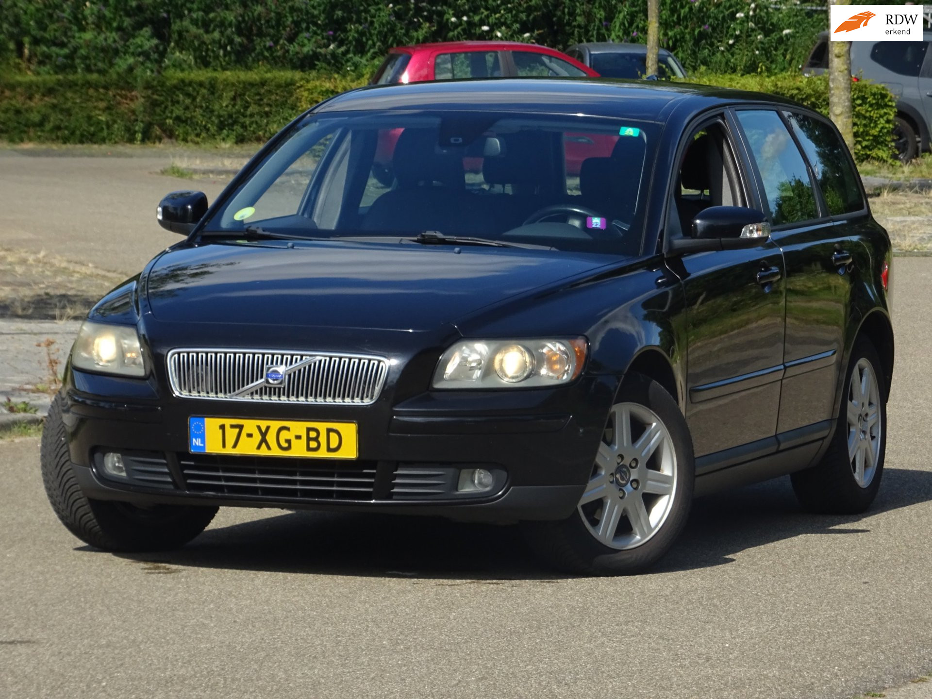 Volvo V50 1.8 Edition II BJ2007 NAP/AIRCO/CRUISE/PDC/APK 27 2007 - voorkant