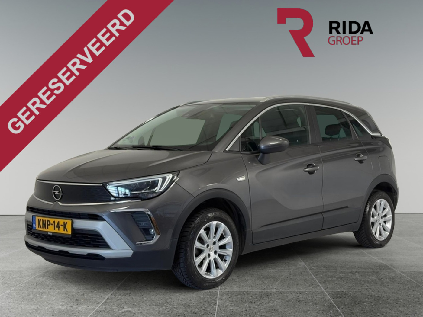 Opel Crossland 1.2 Turbo Elegance 2021 - voorkant