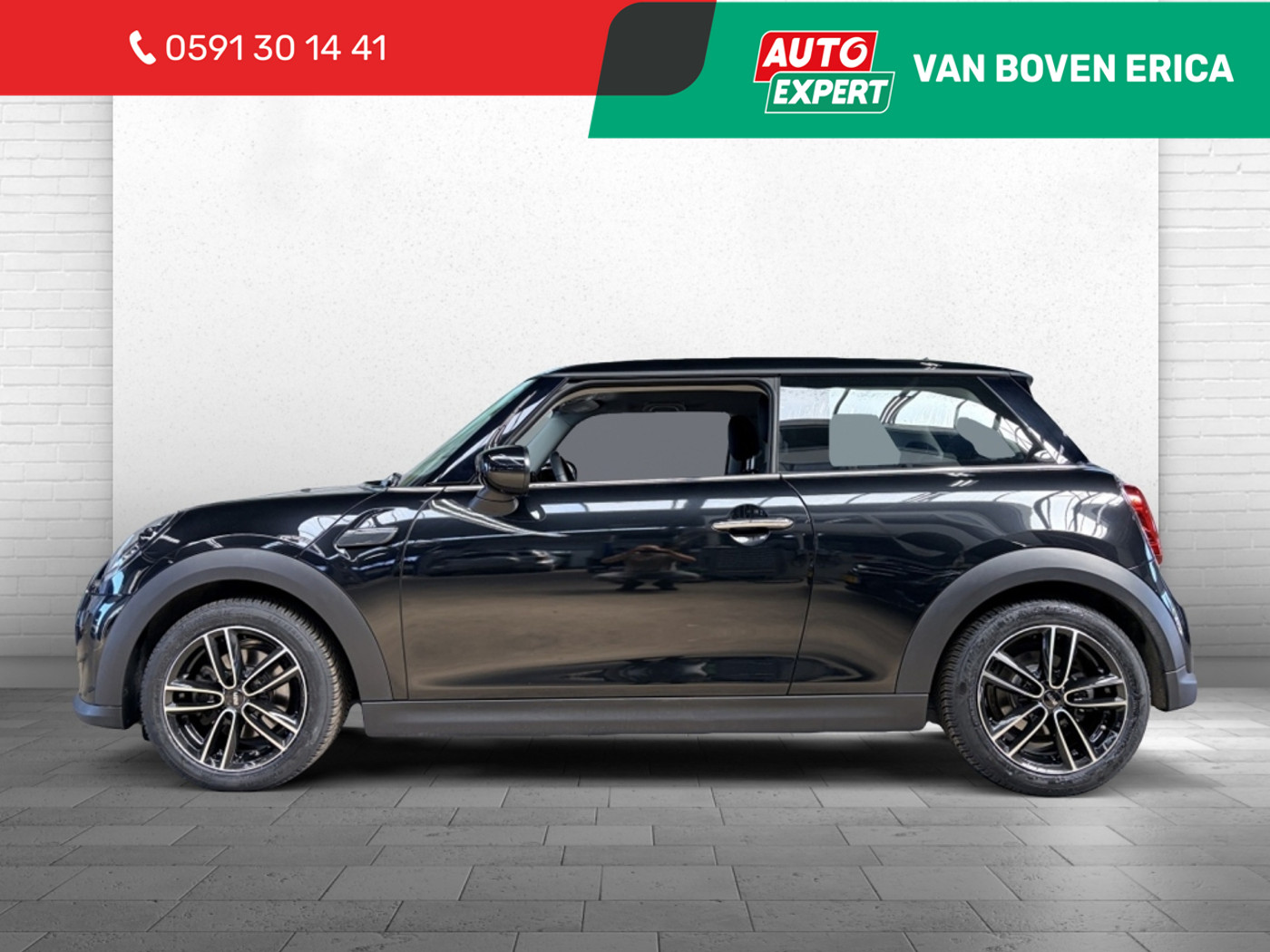 Mini Cooper 1.5 Esset. Automaat Cruise Clima Navigatie Carplay 2022 - voorkant
