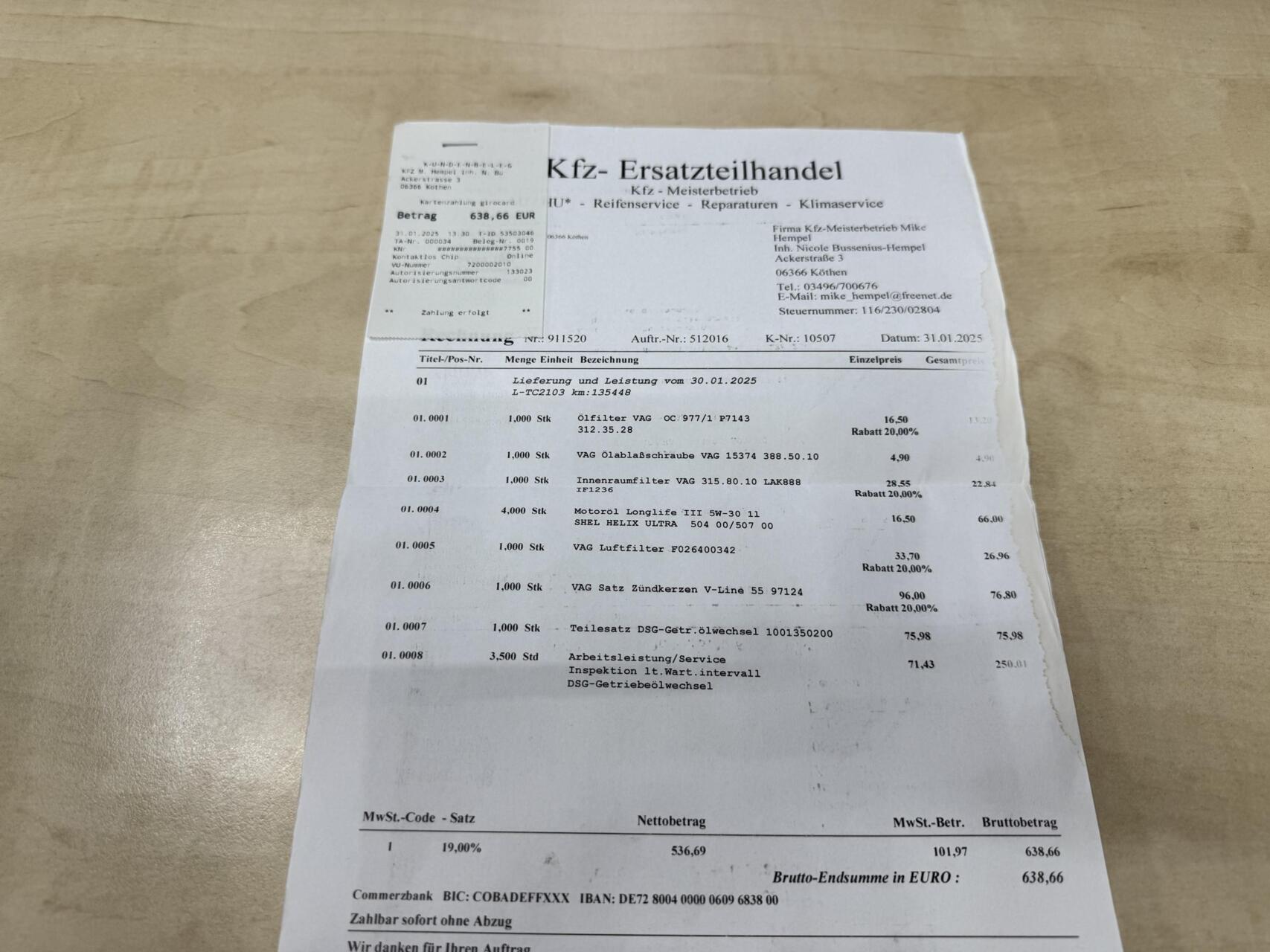 Foto van Volkswagen Touran