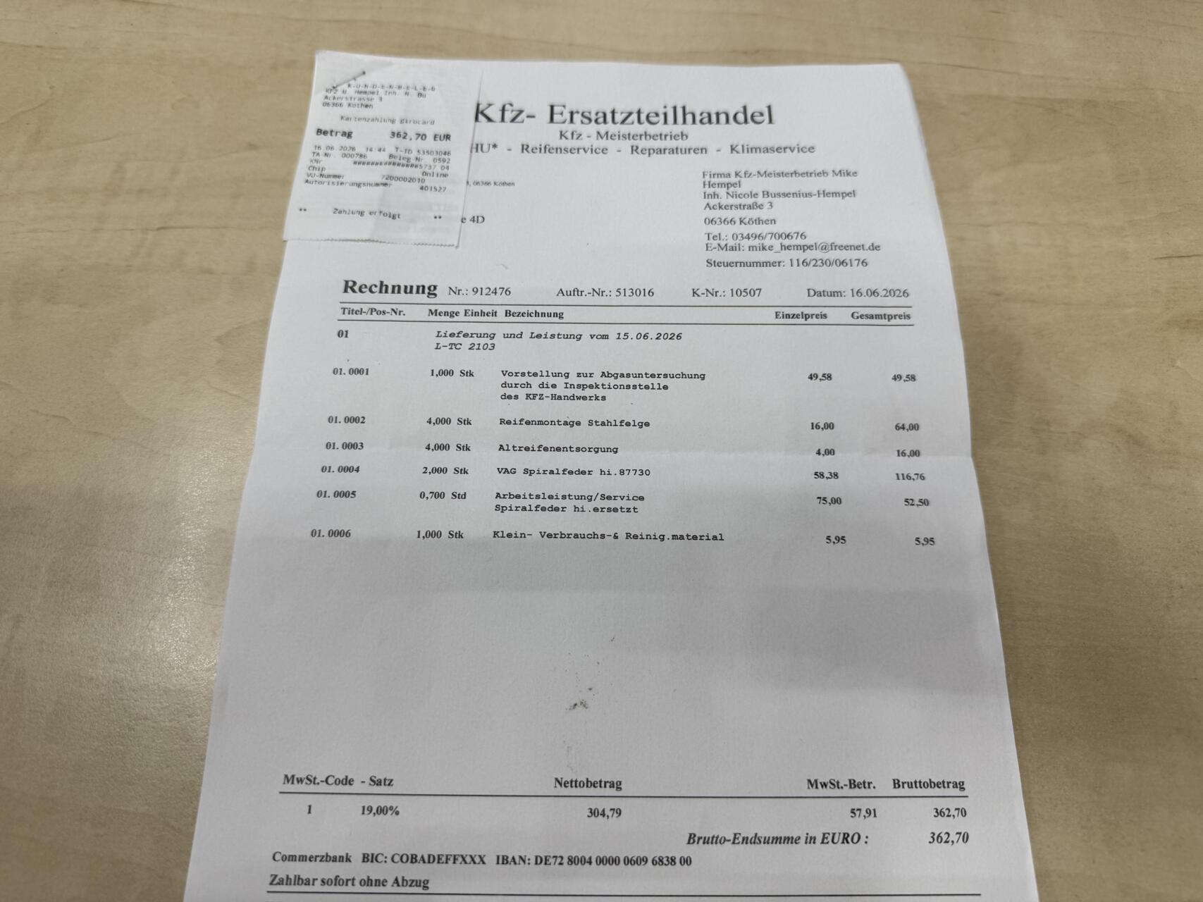 Foto van Volkswagen Touran
