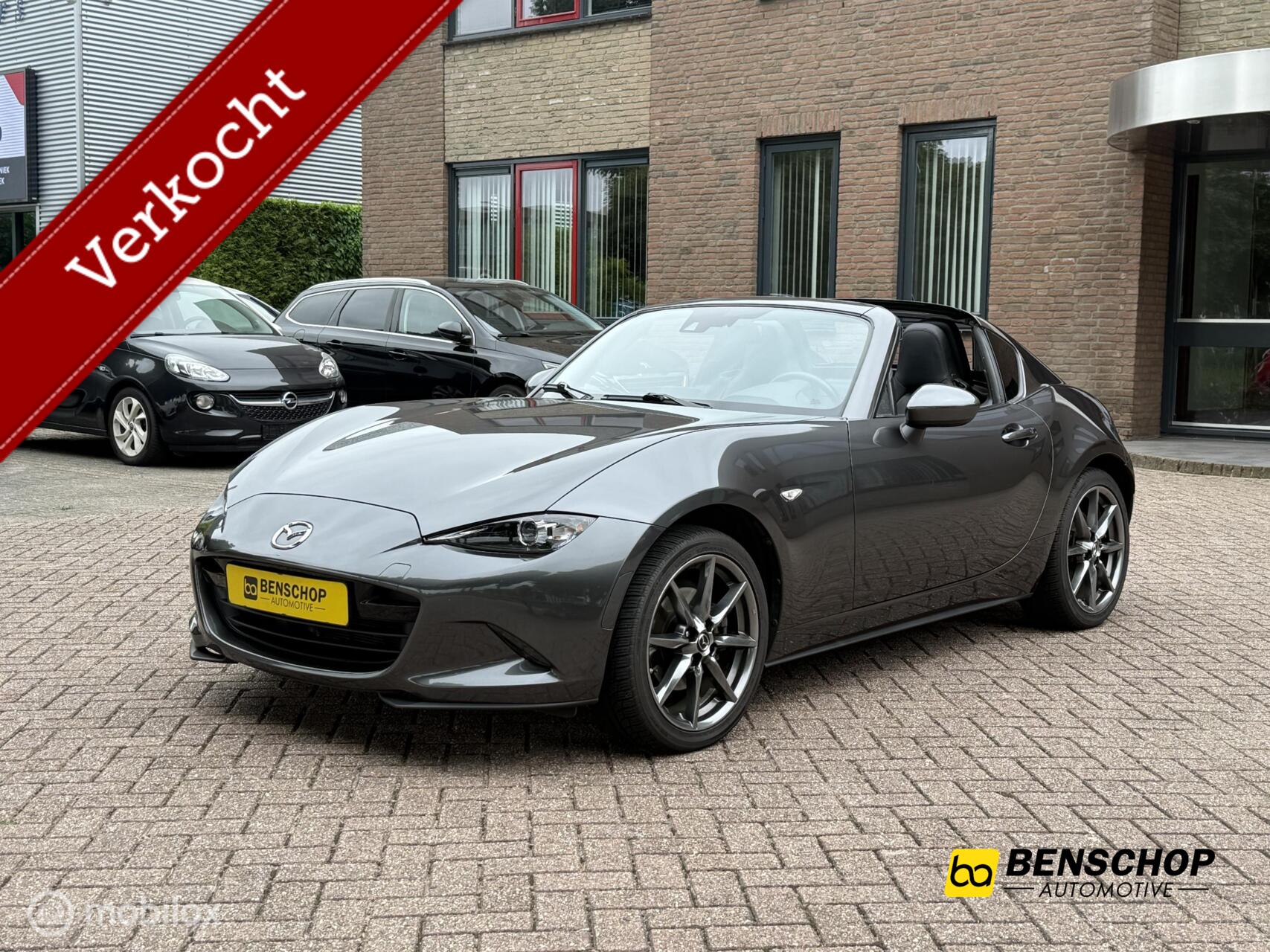 Mazda Mx-5 RF 2.0 SkyActiv-G 160 GT-M Leer Navi Bose Cruise Stoelv 2018 - voorkant