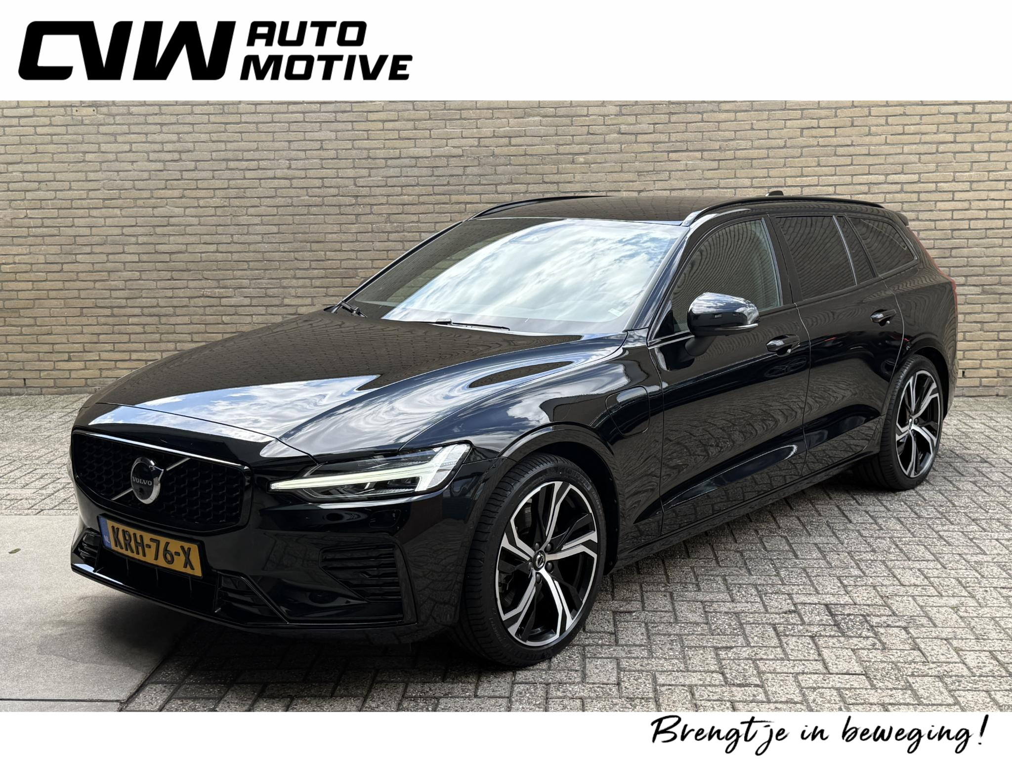 Volvo V60 2.0 T6 350 Plug-in hybrid AWD Long Range R-design 2022 - voorkant