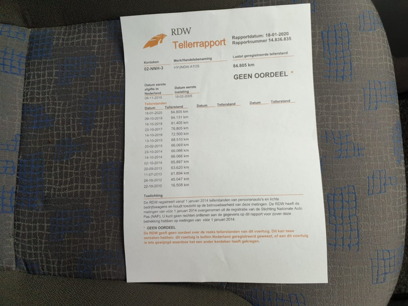 Foto van Hyundai Atos