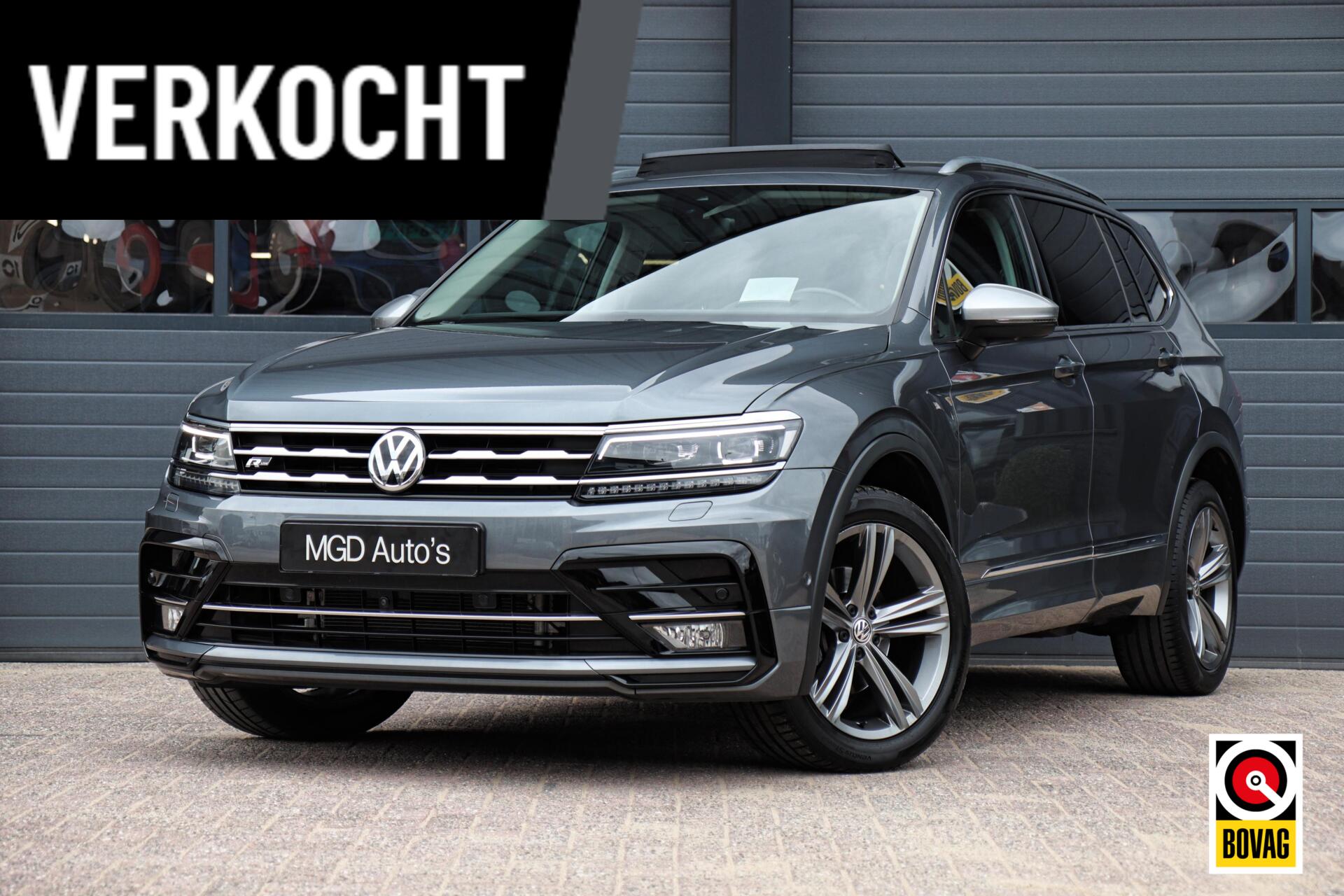 Volkswagen Tiguan Allspace 1.5 TSI R-Line 7P |LED|PANO|TREKHAAK|360 CAMERA|STOELVERW|HUD|ACC|CARPLAY 2021 - voorkant