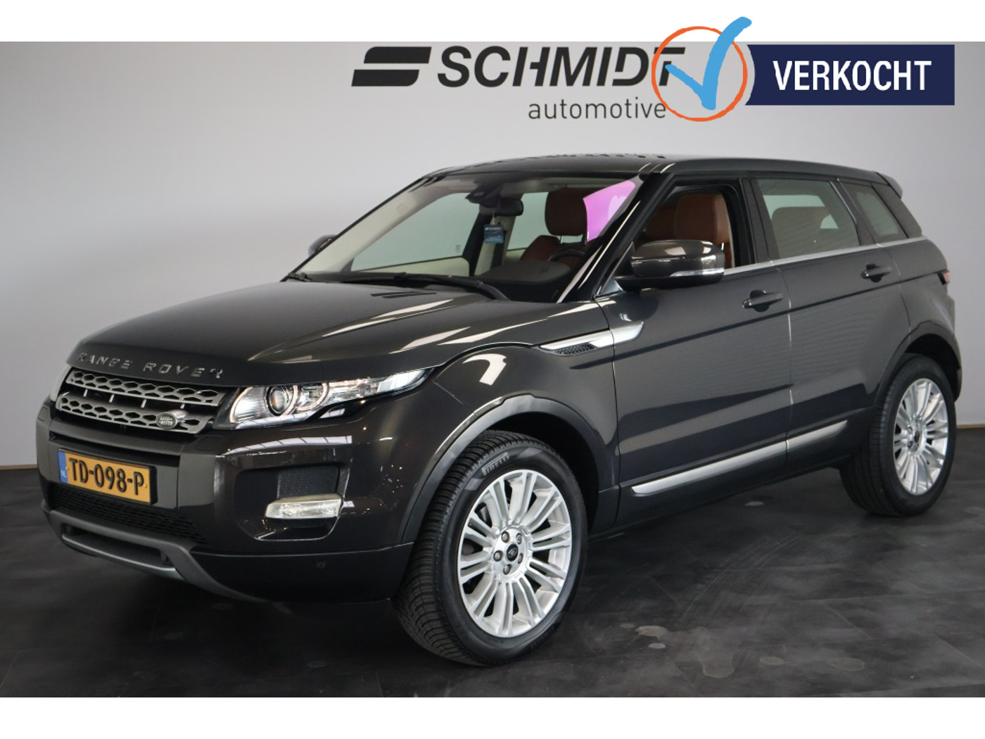 Land Rover Range Rover Evoque 2.0 SI 4WD Prestige Pano - Leder - Navi - Xenon 2012 - voorkant