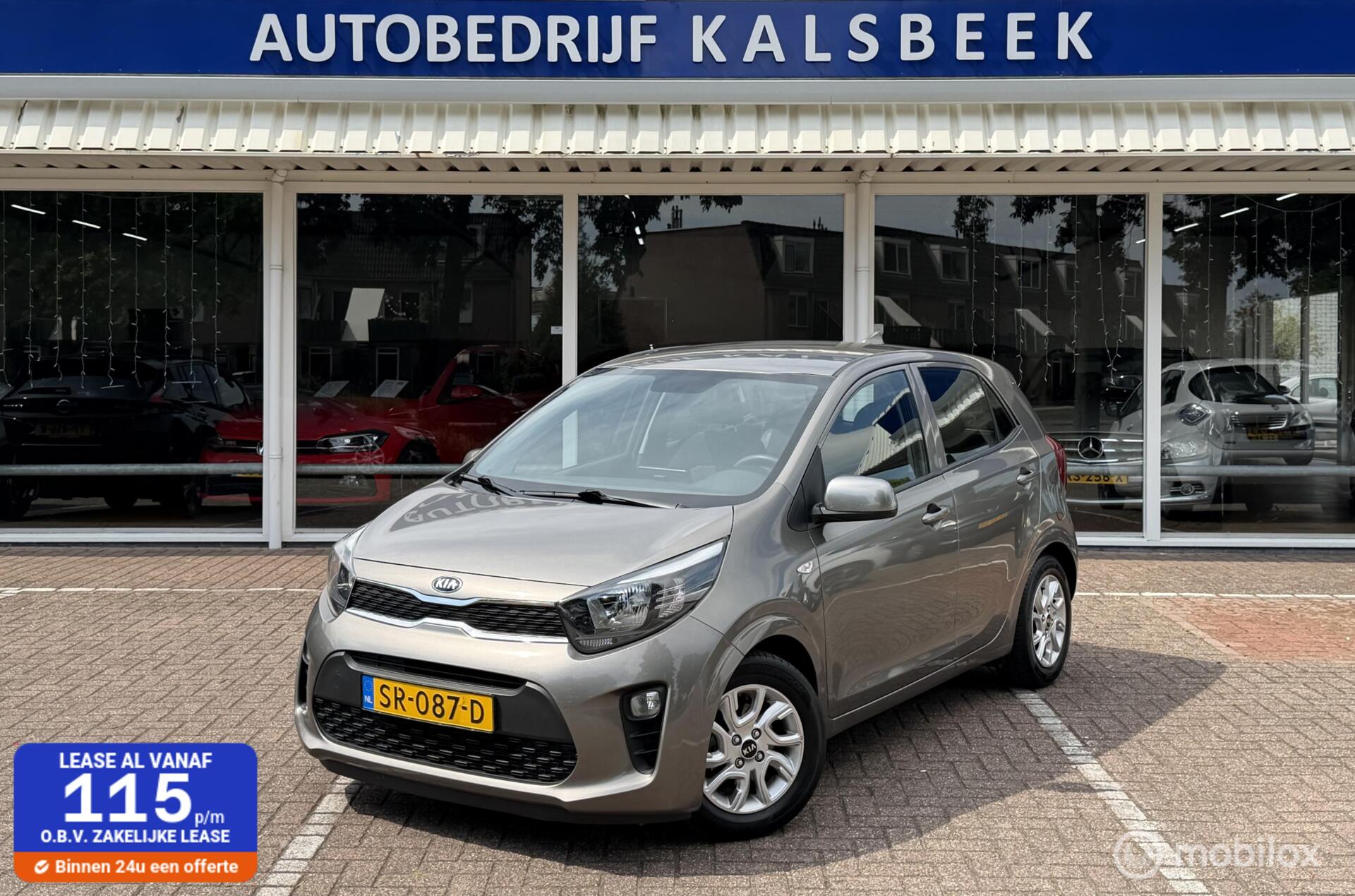 Kia Picanto 1.0 CVVT ComfortPlusLine Navigatie|Cruise|Camera|Airco| 2018 - voorkant