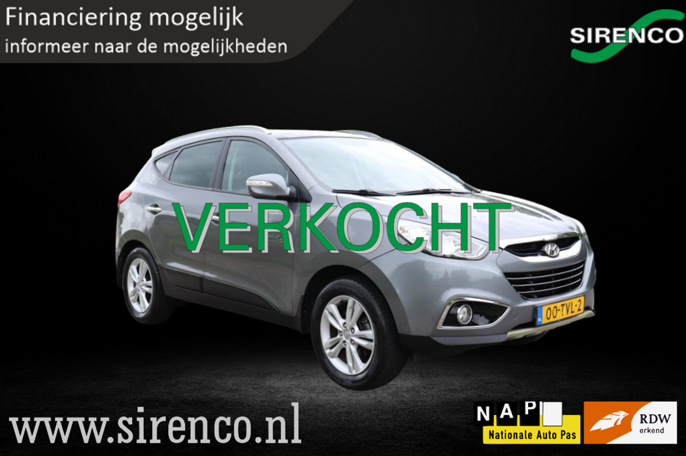 Hyundai Ix35 1.6i GDI Business Edition | climate & cruise control | trekhaak | keyless entry | 2012 - voorkant