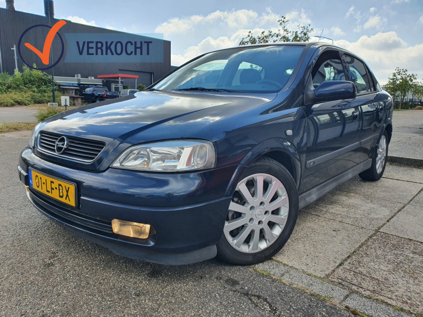 Opel Astra 1.8-16V Sport Edition II 2002 - voorkant