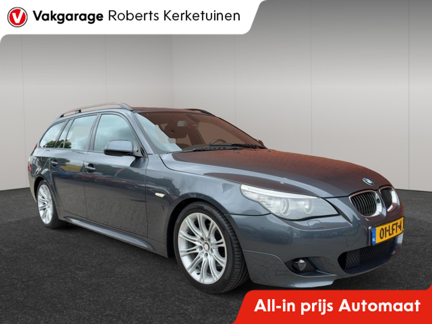 BMW 5er Reihe 523i Business Sport Automaat Leder Clima Camera Comfortstoelen 2010 - voorkant