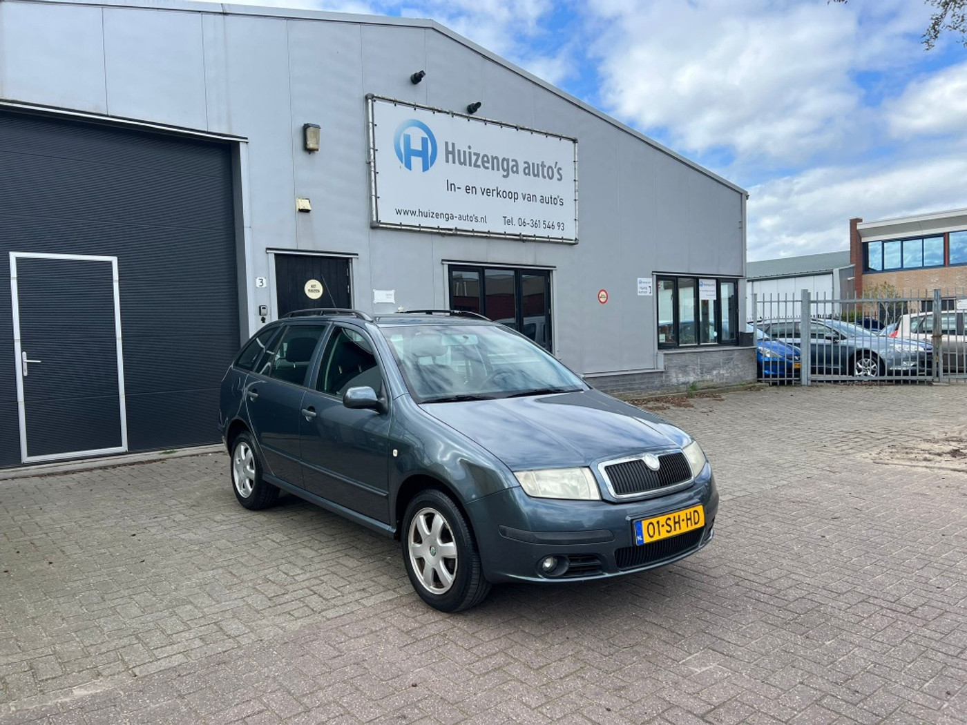Skoda Fabia 1.4-16V Elegance| AIRCO| LM VELGEN| EXPORT! 2006 - voorkant