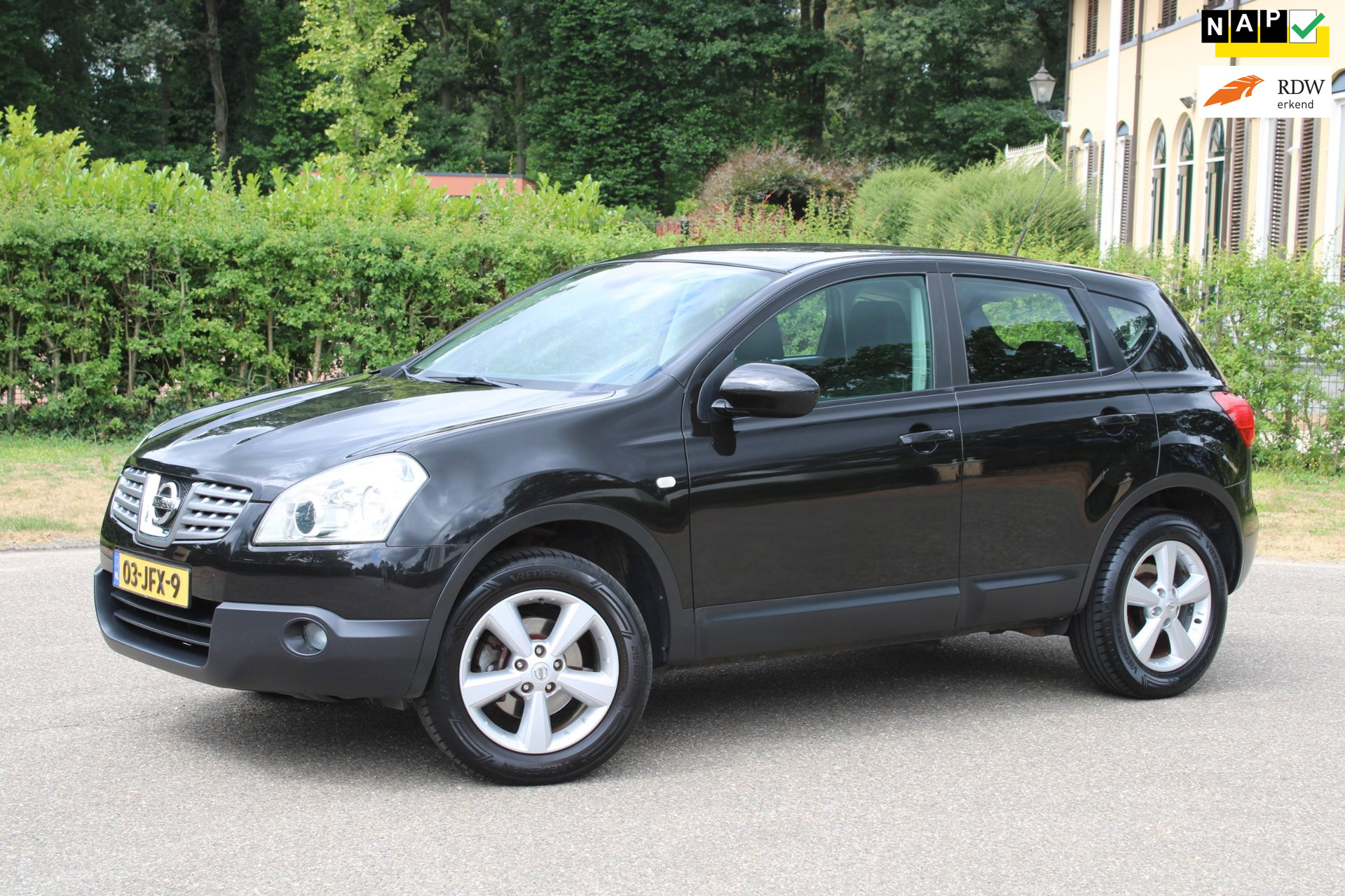 Nissan Nissan Qashqai 1.6 Acenta, nieuwe apk/airco/onderhoudsboekje 2009 - voorkant