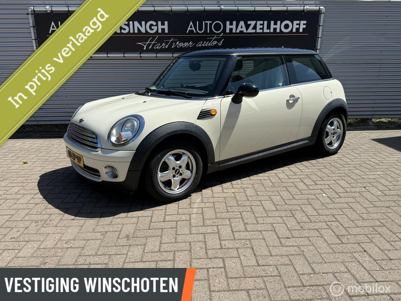 Mini Mini Cooper 1.6 Cooper Pepper Ndl Auto | LM Velgen | Elekt. Ramen | Allseason Banden | Weinig km | LEU 2008 - voorkant