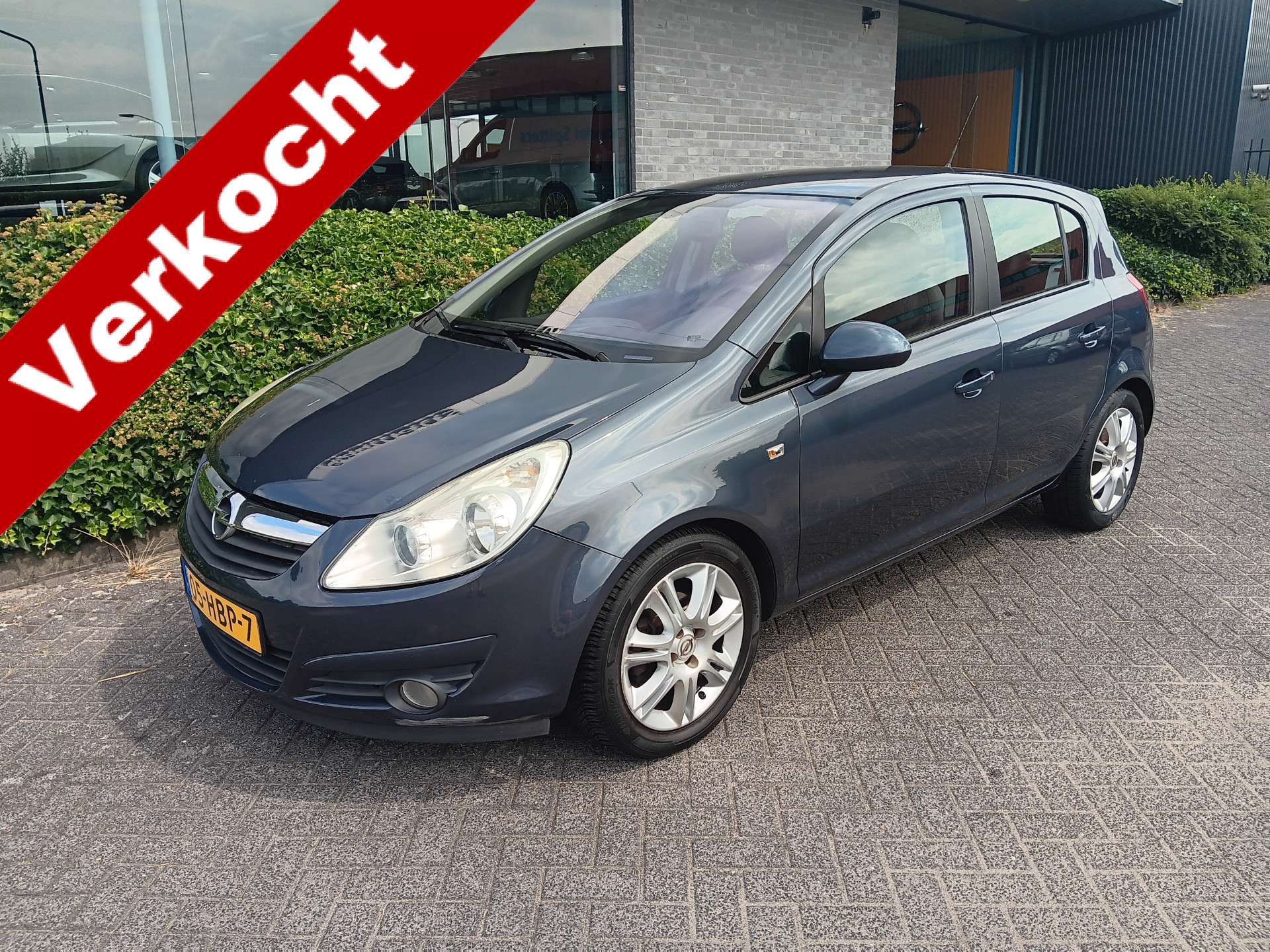 Opel Corsa 1.4-16V Cosmo, Airco, LMV, inruilkoopje! 2008 - voorkant