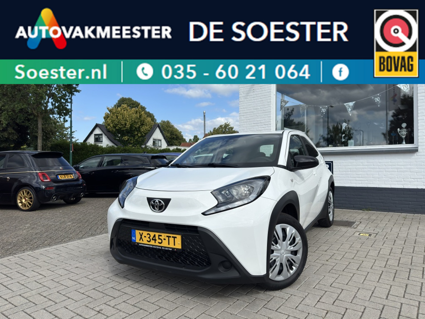 Toyota Toyota Aygo X 1.0|CARPLAY|RIJKLAAR|CAMERA|NET BINNEN|HOGE INSTAP 2024 - voorkant