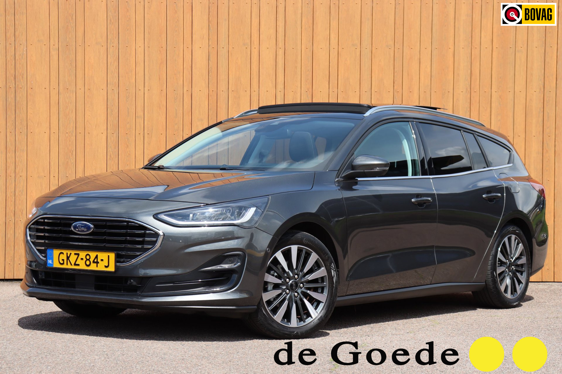 Ford Focus 1.0 EB Hybrid Titanium X org.NL el.schuif/pano-dak stoelverw. camera 2024 - voorkant