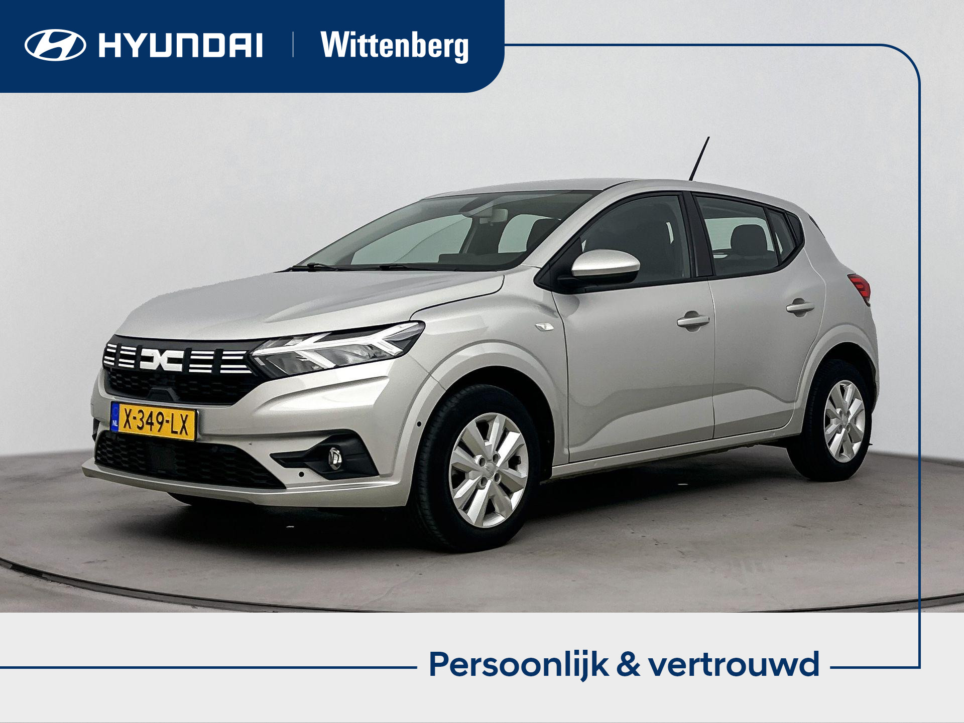 Dacia Sandero ECO-G 100 EXPRESSION 2023 - voorkant