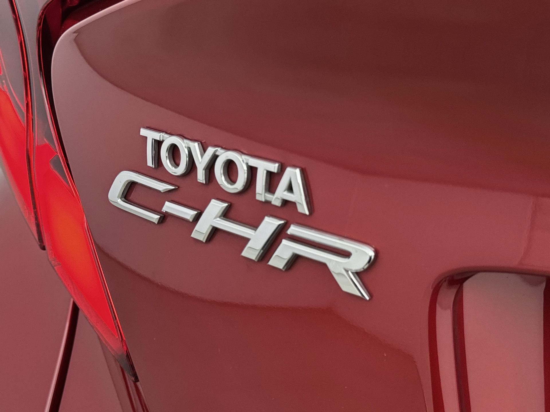 Foto van Toyota C-hr