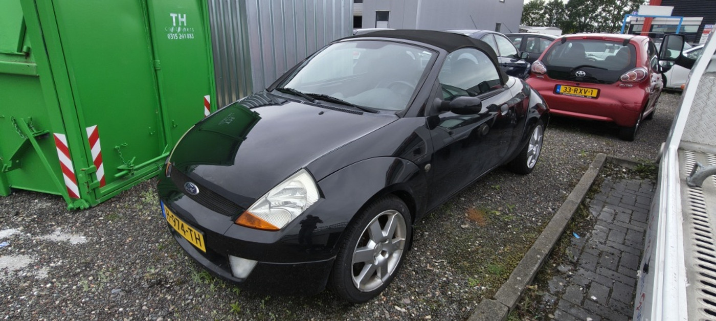 Ford Street Ka 1.6 Cabrio  Dubbele uitlaat; Koppeling defect; Geen Apk; Meeneem 2005 - voorkant
