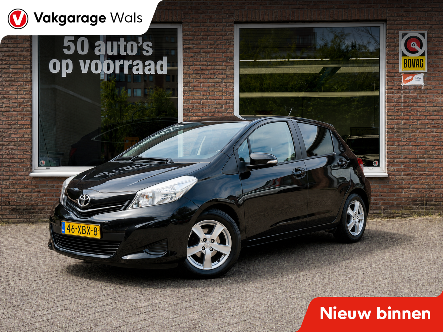 Toyota Yaris 1.0 VVT-i Aspiration 2012 - voorkant