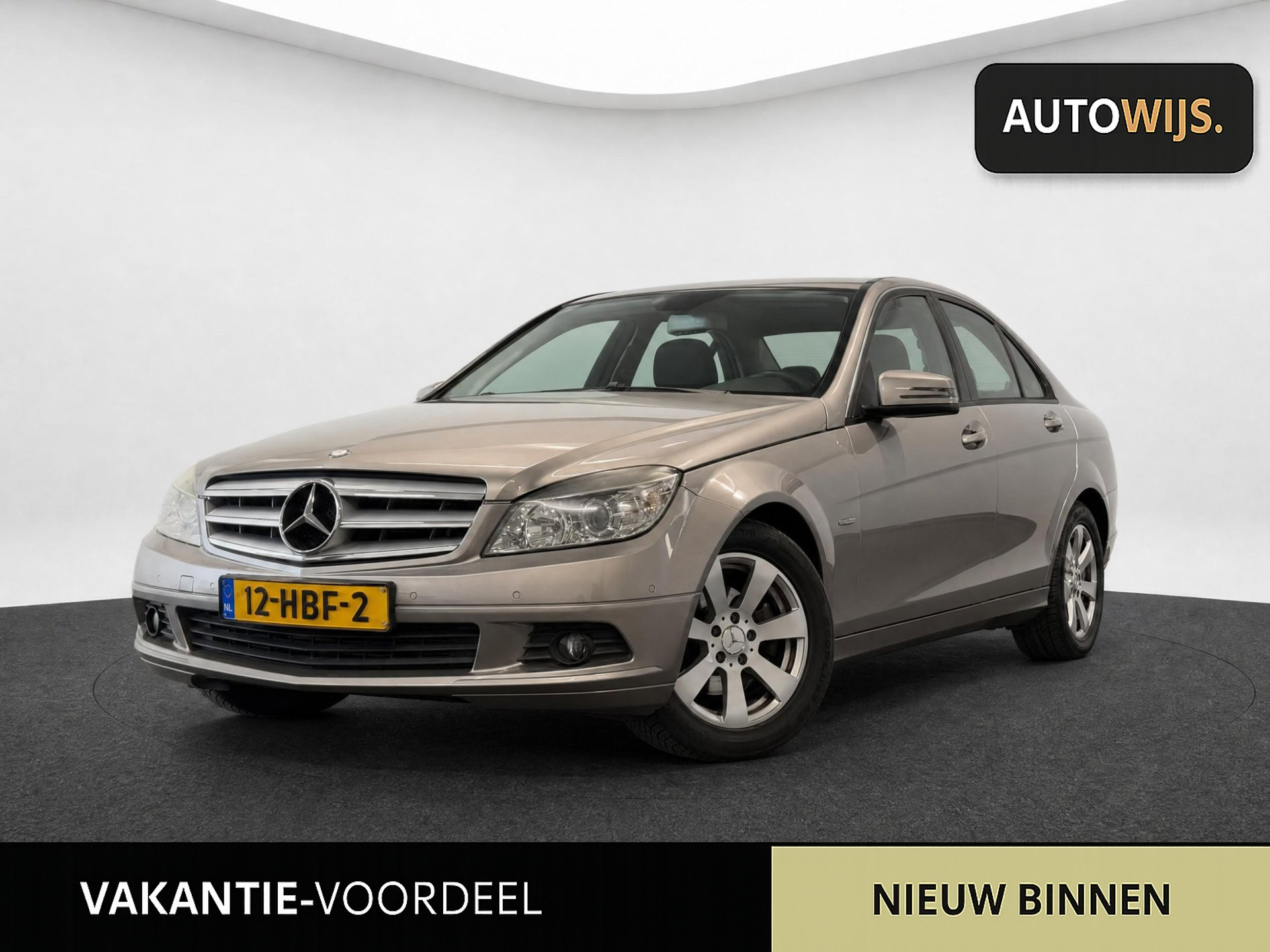 Mercedes-Benz C 180 Kompressor 180 K BlueEFFICIENCY Business Class|CLIMA|NL AUTO|STOELVERW|APK 3-2027 2008 - voorkant