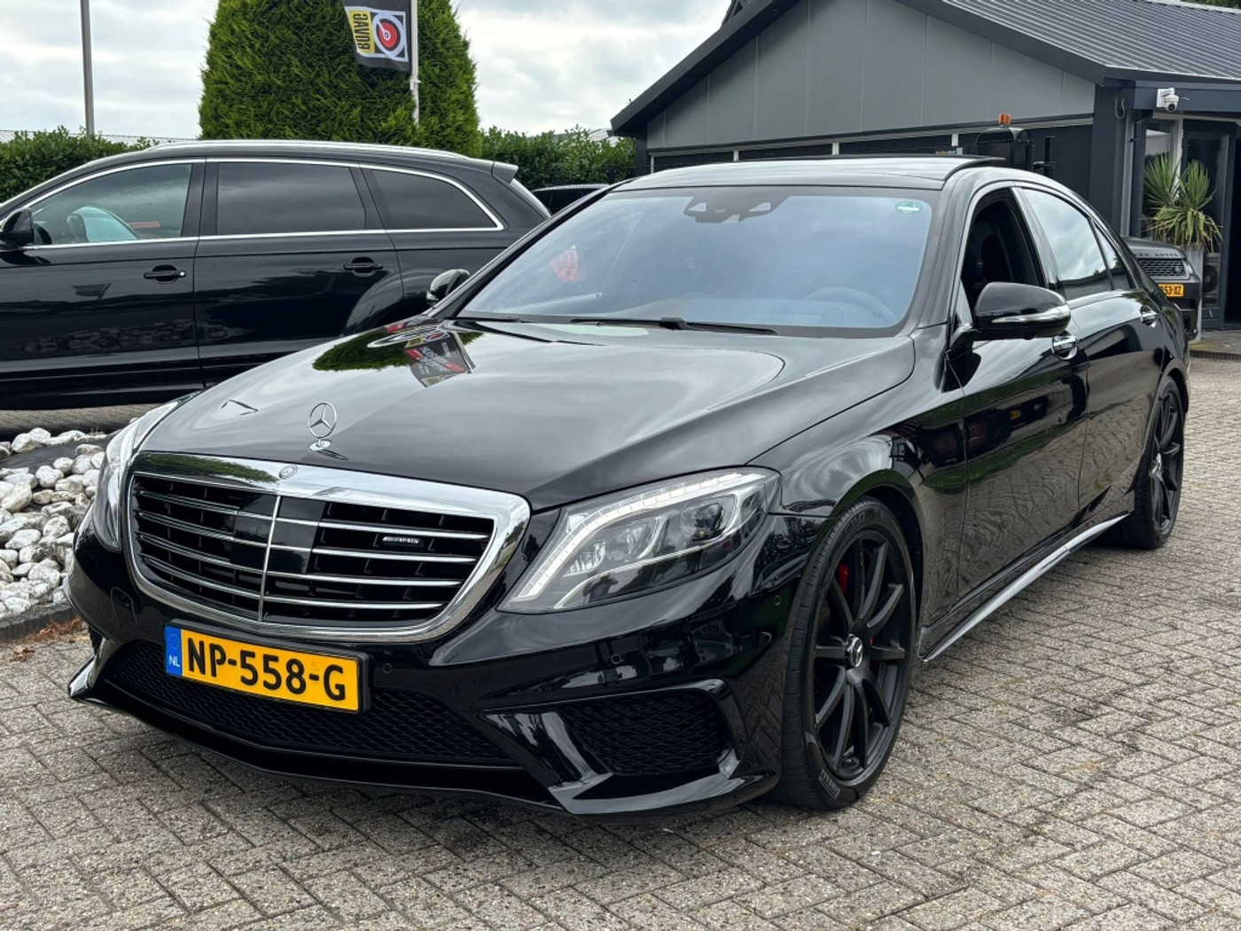 Mercedes-Benz AMG S 63 4Matic S63 AMG Lang 2016 Zwart Panorama DVD Brabus VOL 63 AMG 2016 - voorkant