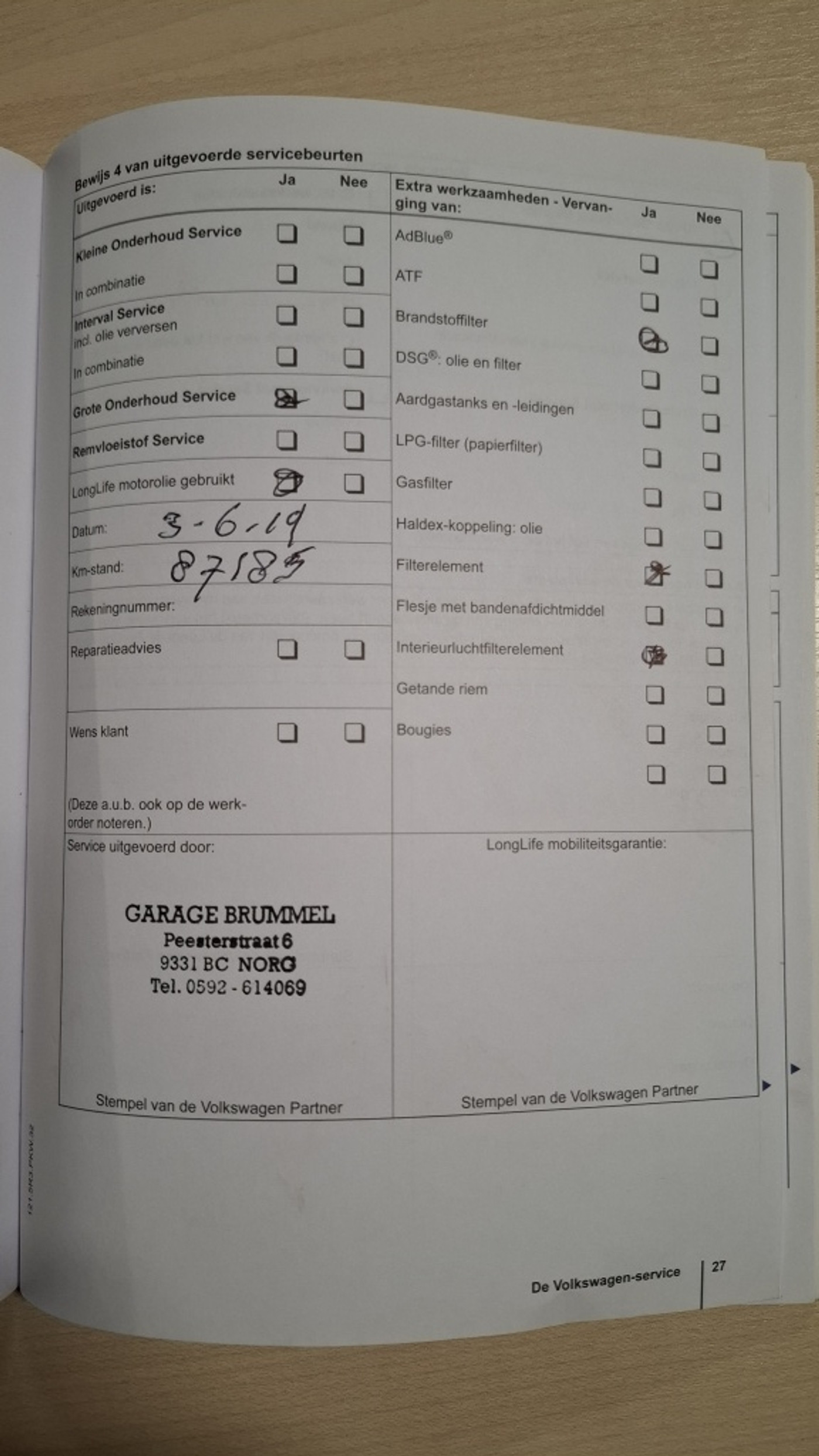Foto van Volkswagen Touran