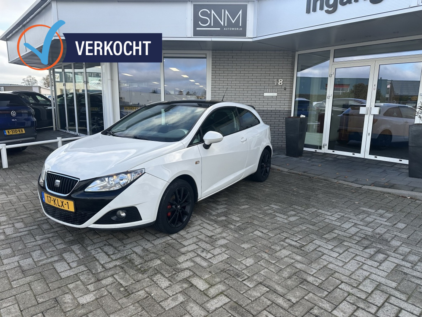 Seat Ibiza 1.6 Stella, Automaat 2010 - voorkant