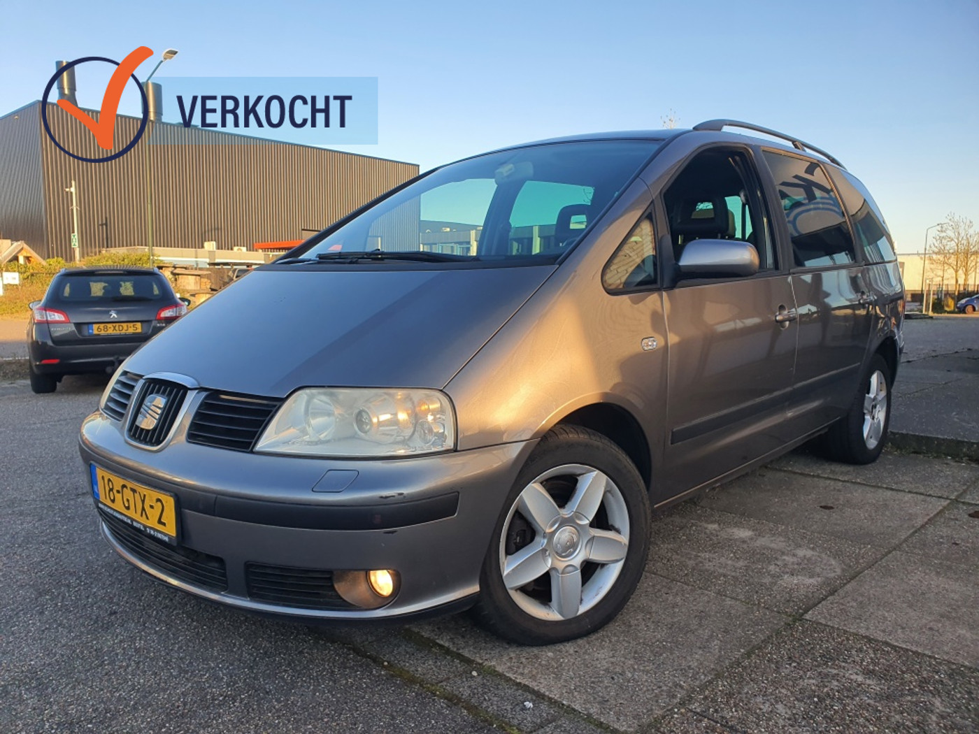 Seat Alhambra 1.8-20VT Stylance 2005 - voorkant