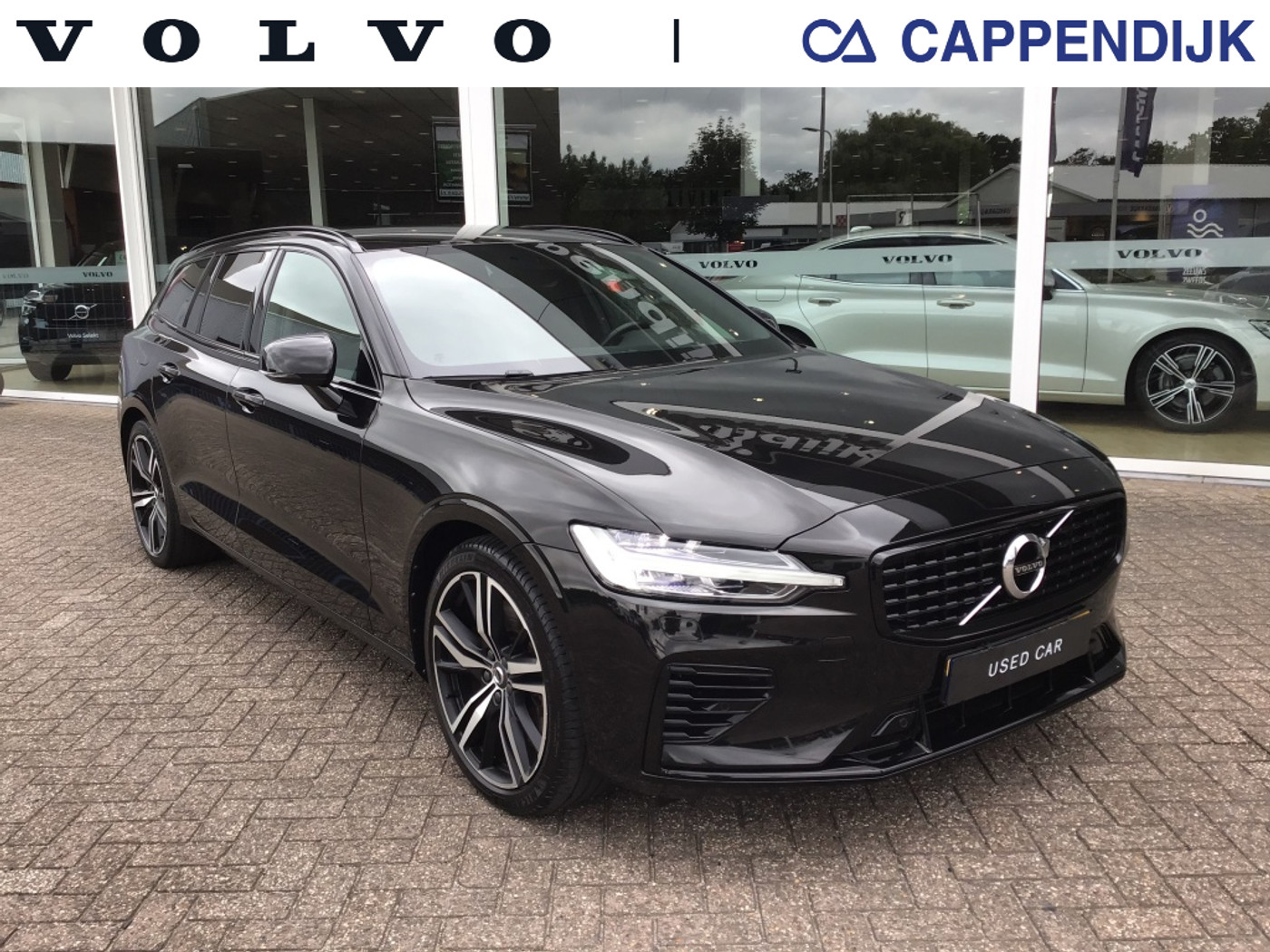 Volvo V60 2.0 T6 AWD R. R-Des. Audio & Park Assist & Climate Line 2021 - voorkant