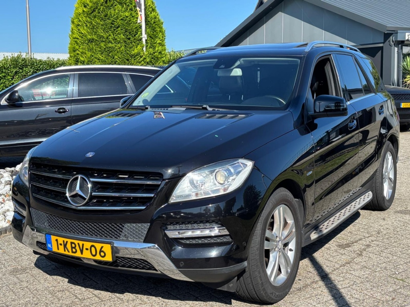 Mercedes-Benz ML 350 Bluetec 4Matic 350 BlueTEC 2012 Zwart Trekhaak Schuifdak ML350 2012 - voorkant