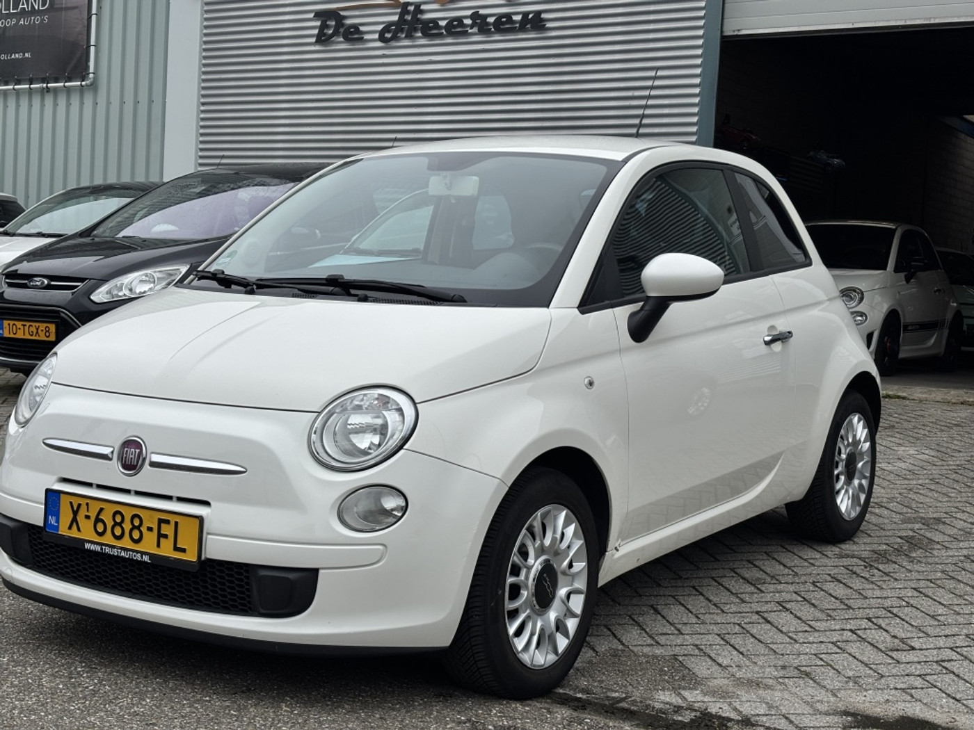Fiat Fiat 500 1.2 Pop Clima LM velgen 2010 - voorkant