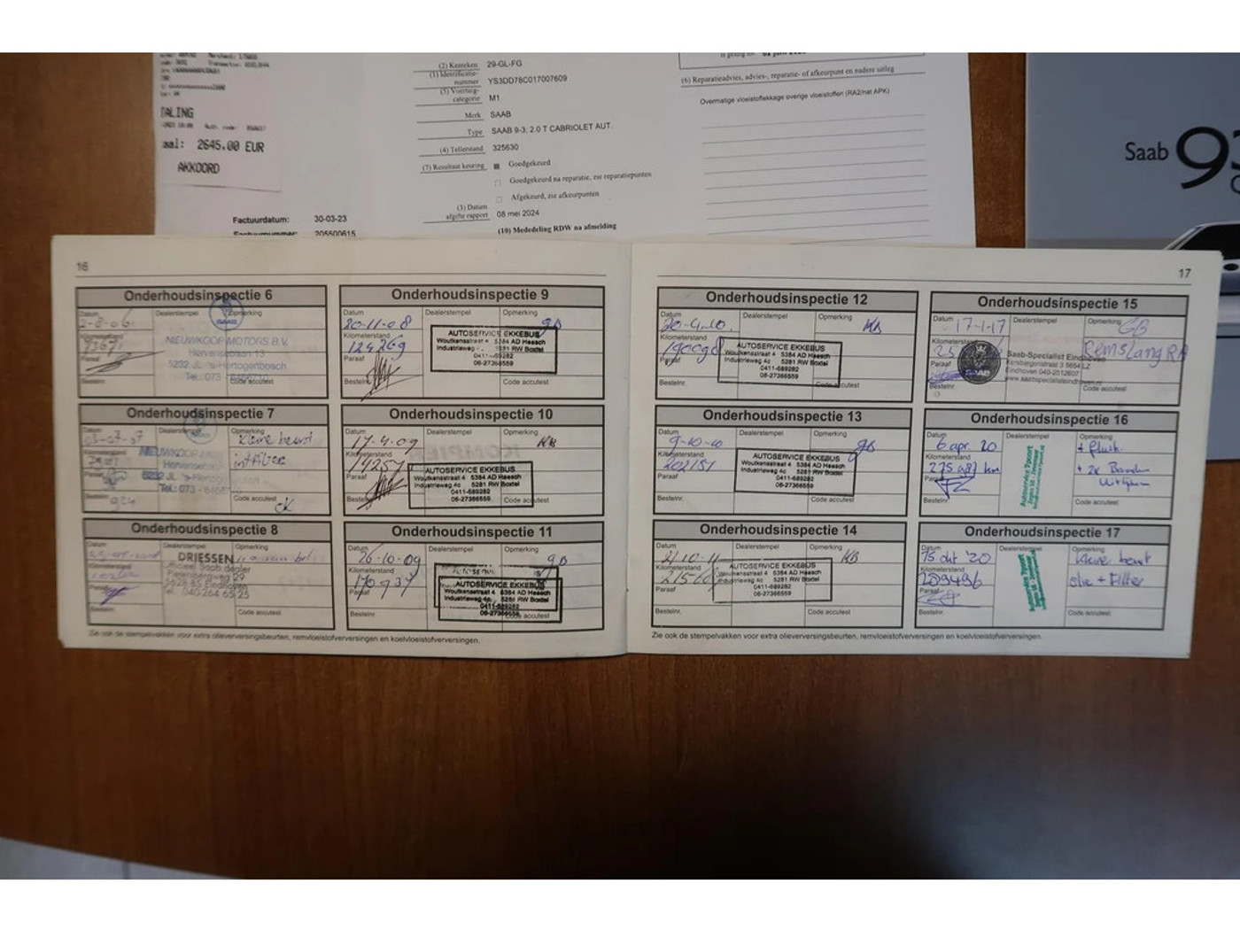 Foto van Saab Saab 9-3