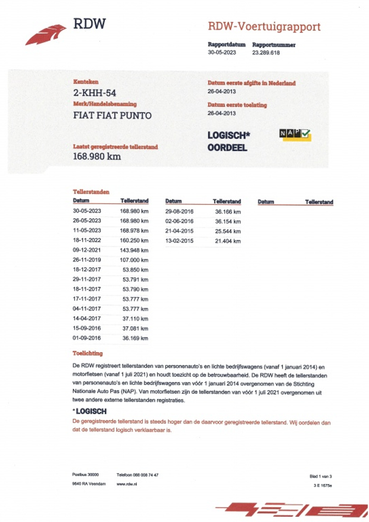 Foto van Fiat Fiat Punto