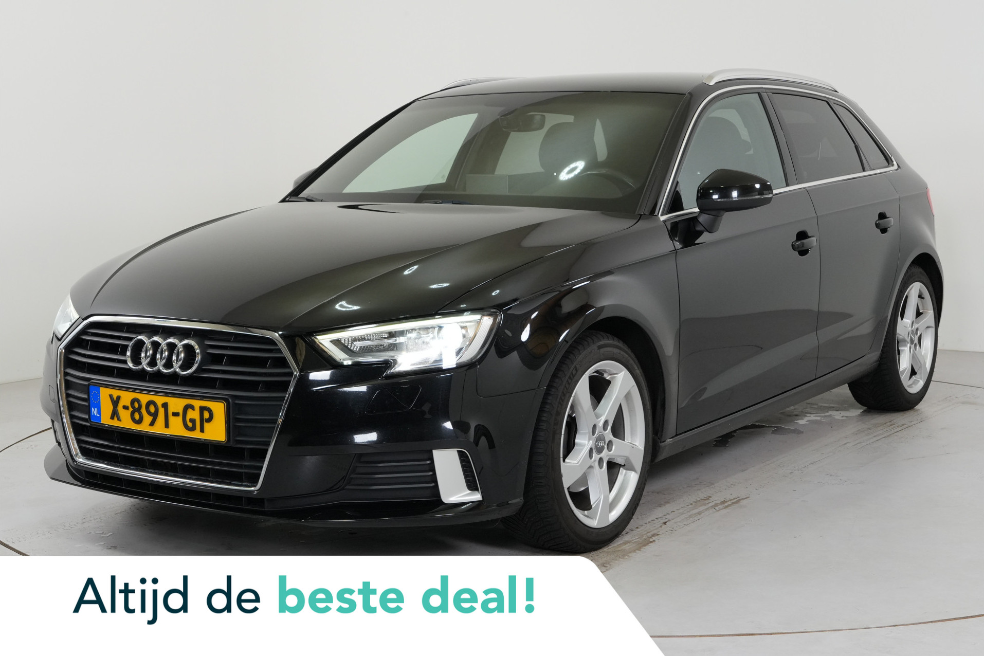 Audi A3 Sportback 35 TFSI CoD Design Pro Line Plus 2019 - voorkant