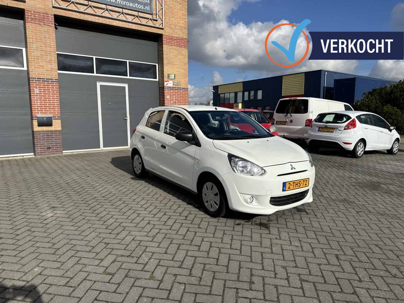 Mitsubishi Mitsubishi Space Star VERKOCHT 1.0 Inform ClearTec Airco Nw APK NAP! 2014 - voorkant