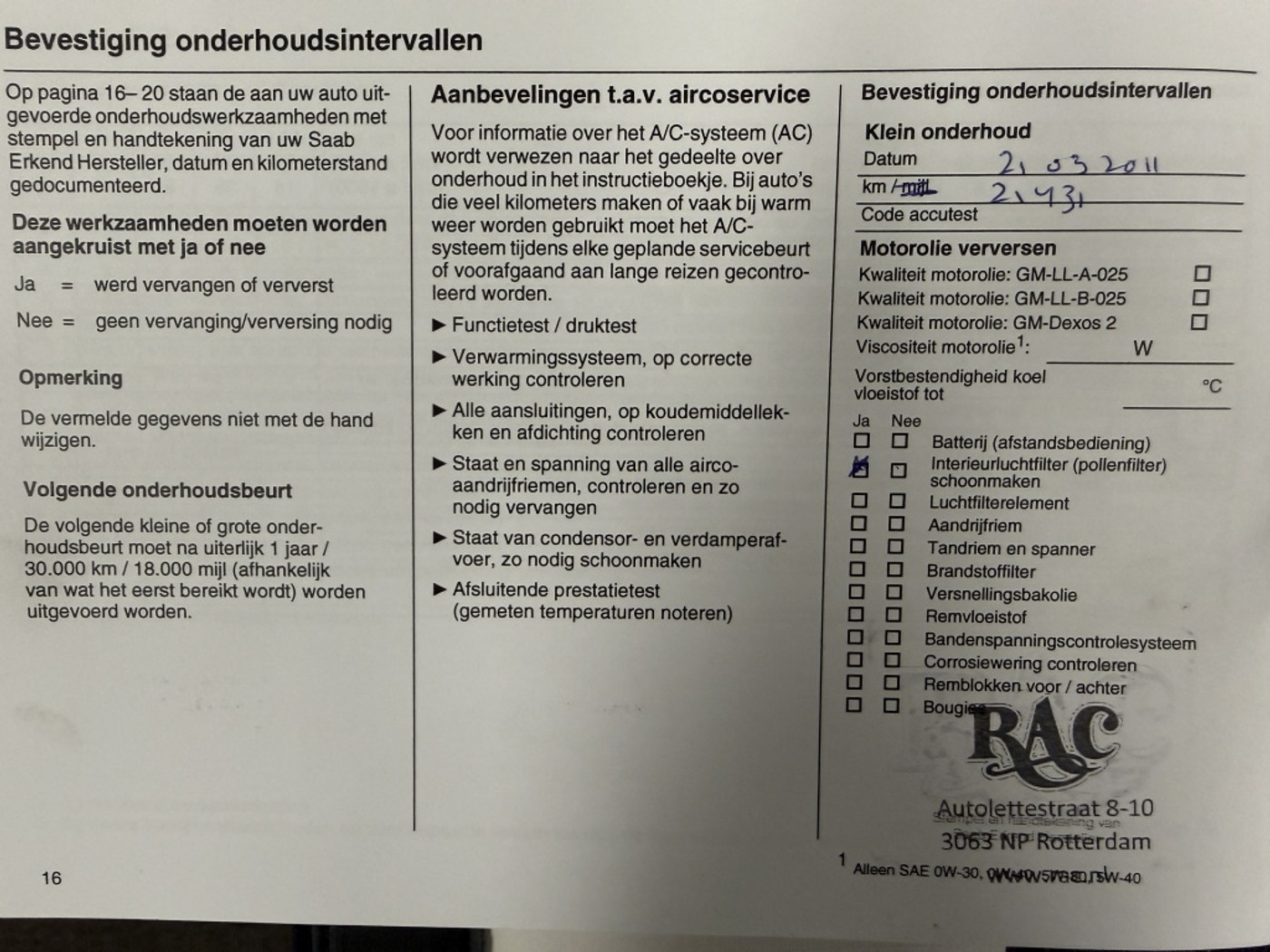 Foto van Saab Saab 9-3