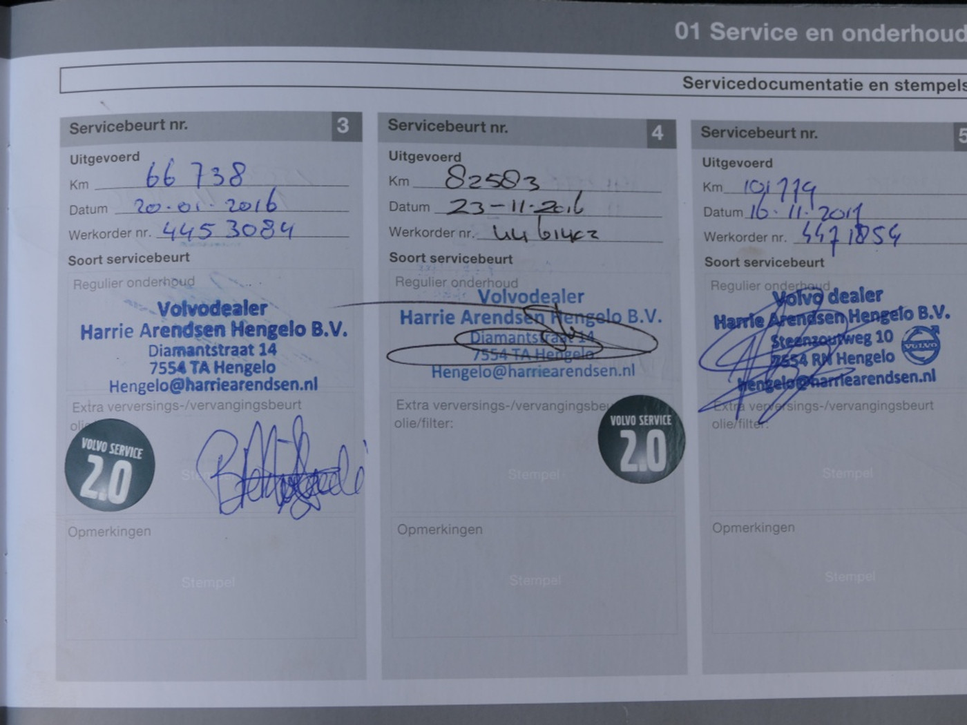 Foto van Volvo V60