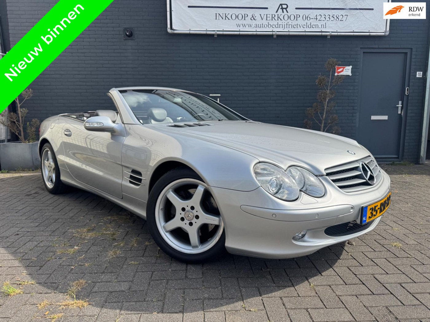 Mercedes-Benz Sl-klasse 500 2001 - voorkant