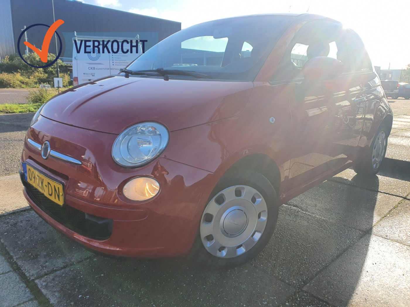 Fiat 500 1.2 Pop 2008 - voorkant