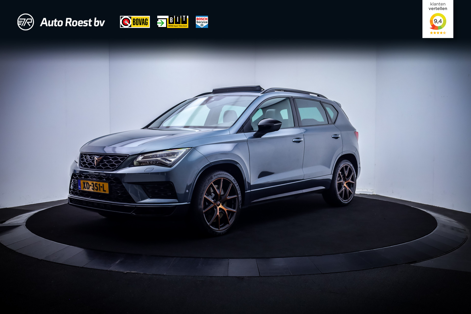 Seat Cupra Ateca 2.0TSI 4DRIVE 2019 - voorkant
