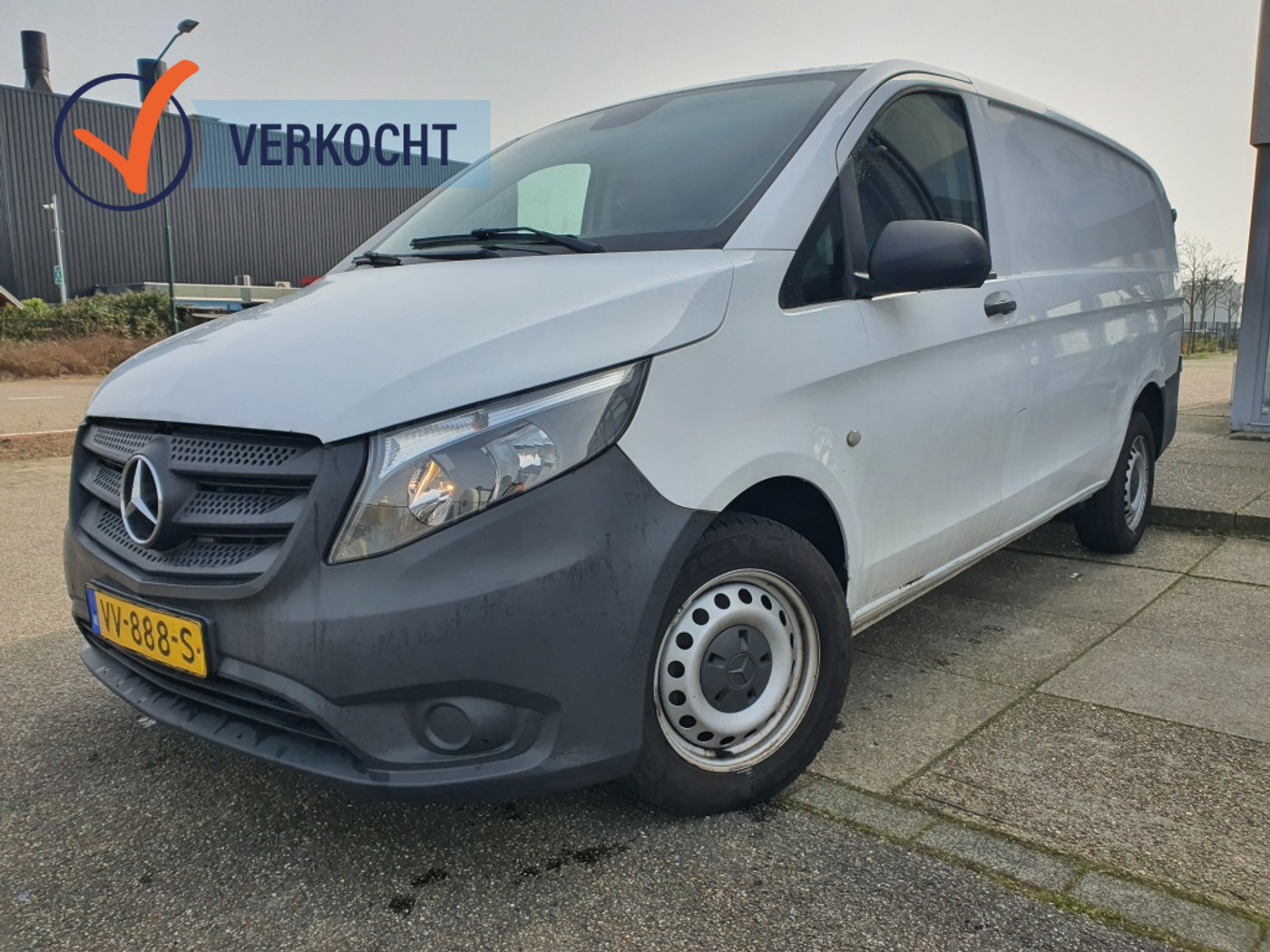 Mercedes-Benz Vito 111 CDI Func. Lang AIRCO|LEER|NAVI|6-BAK|APK|NAP|2016 2016 - voorkant