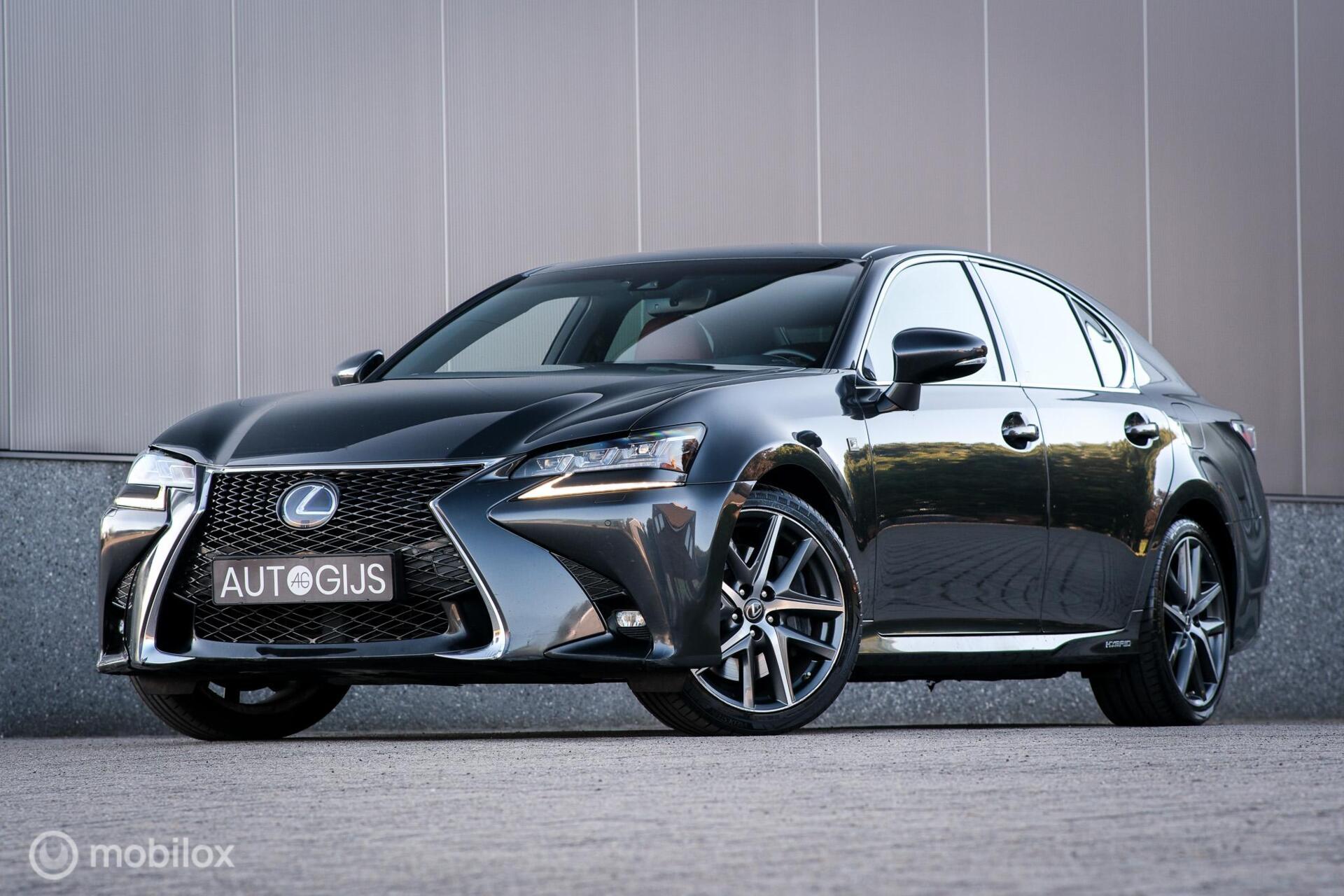 Lexus Lexus Gs450h 450h F Sport Line 346 pk V6 | Dealer OH | Stoelkoeling | Trekhaak | Facelift model | Unieke auto | Camera | 2016 - voorkant