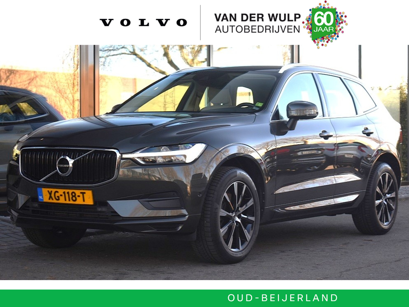 Volvo Xc60 T5 250pk Momentum | Trekhaak | Leder | Keyless | 19'' 2019 - voorkant