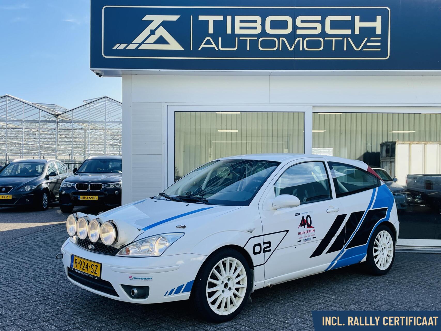 Ford Focus ST170 certificaat Rally Race RS trackday ringtool 2003 - voorkant